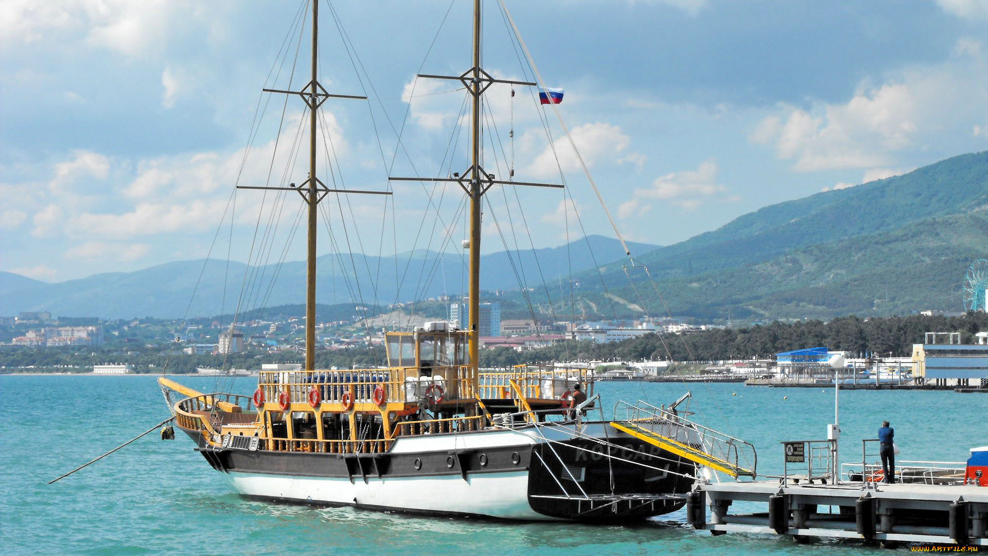 геленджик, корабли, Яхты