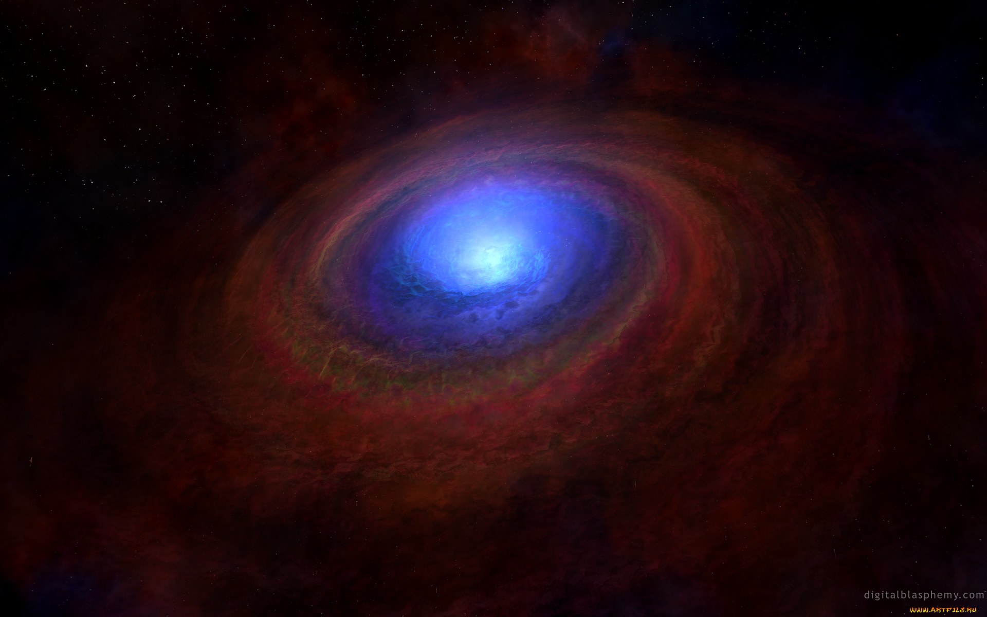 космос, галактики, туманности