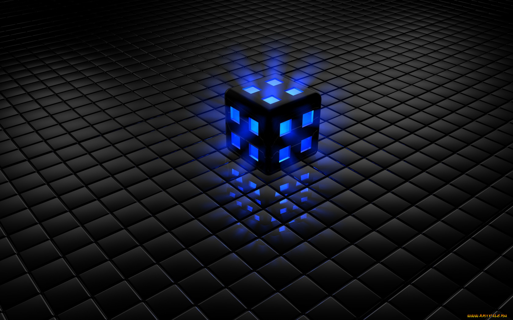 3д, графика, modeling, моделирование, кубик, квадратики