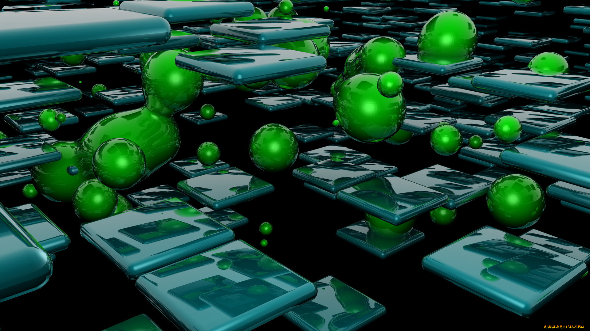 3д, графика, abstract, абстракции