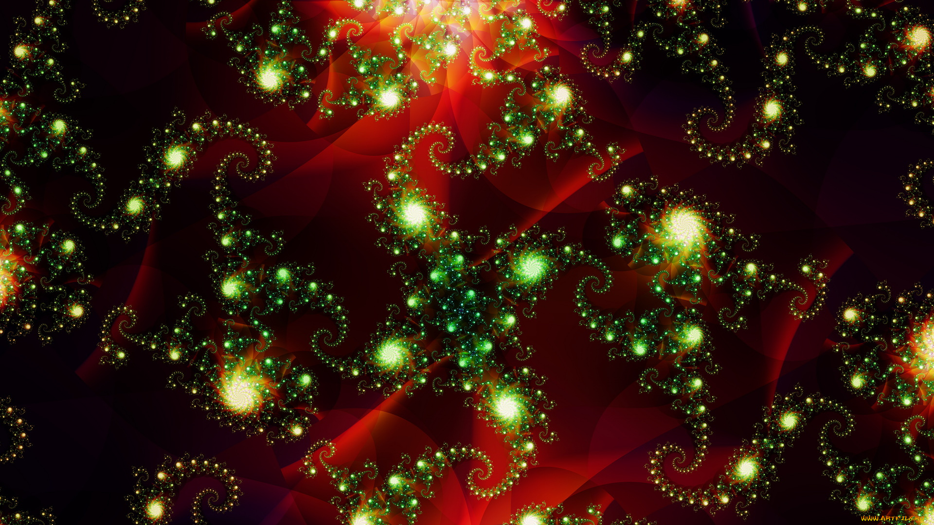 3д, графика, fractal, фракталы