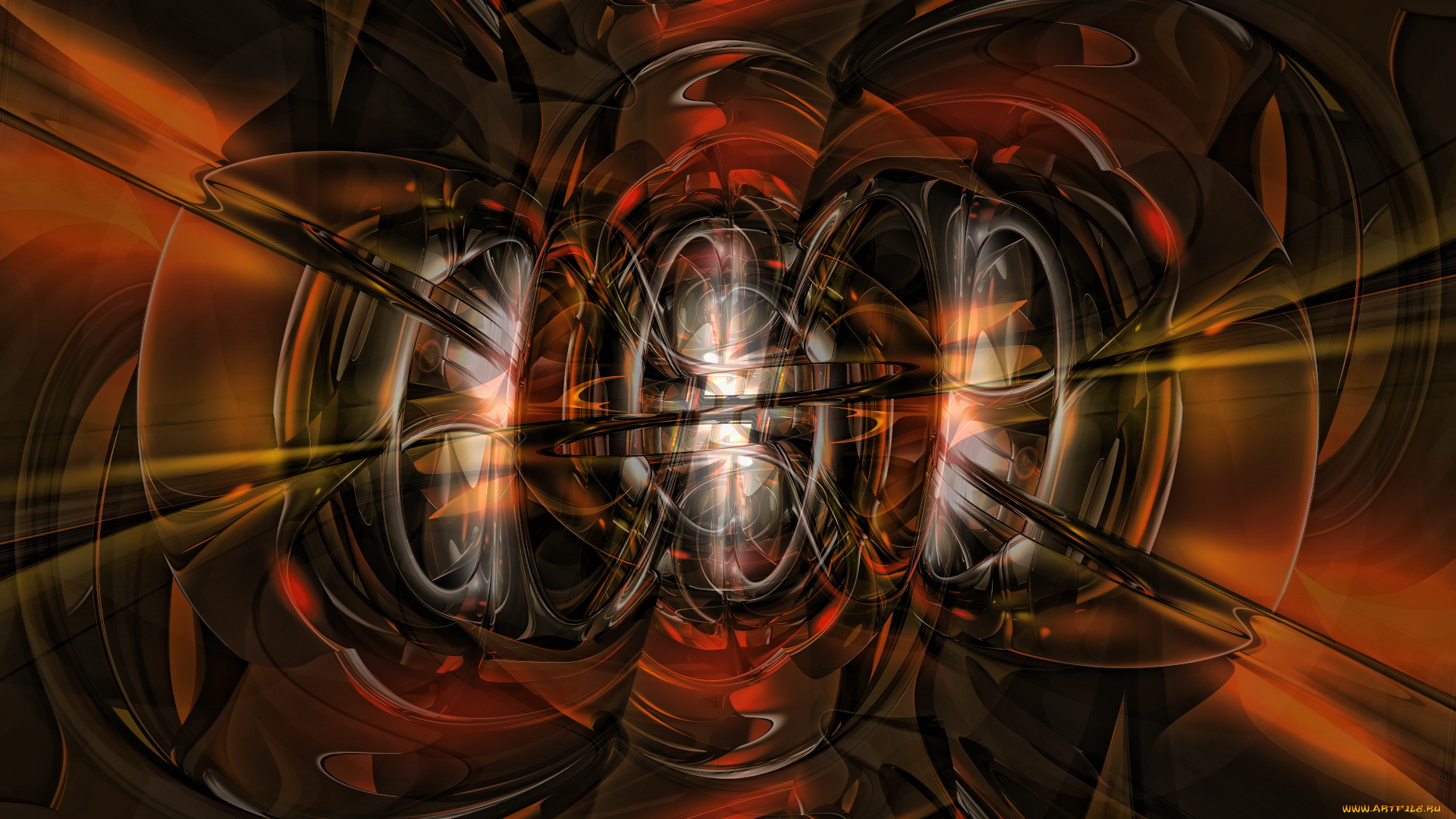 3д, графика, fractal, фракталы, абстракции