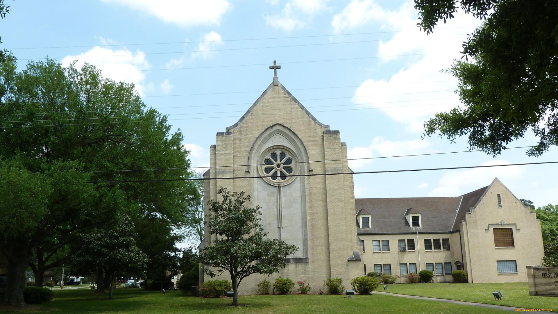 города, католические, соборы, костелы, аббатства, presbyterian, church