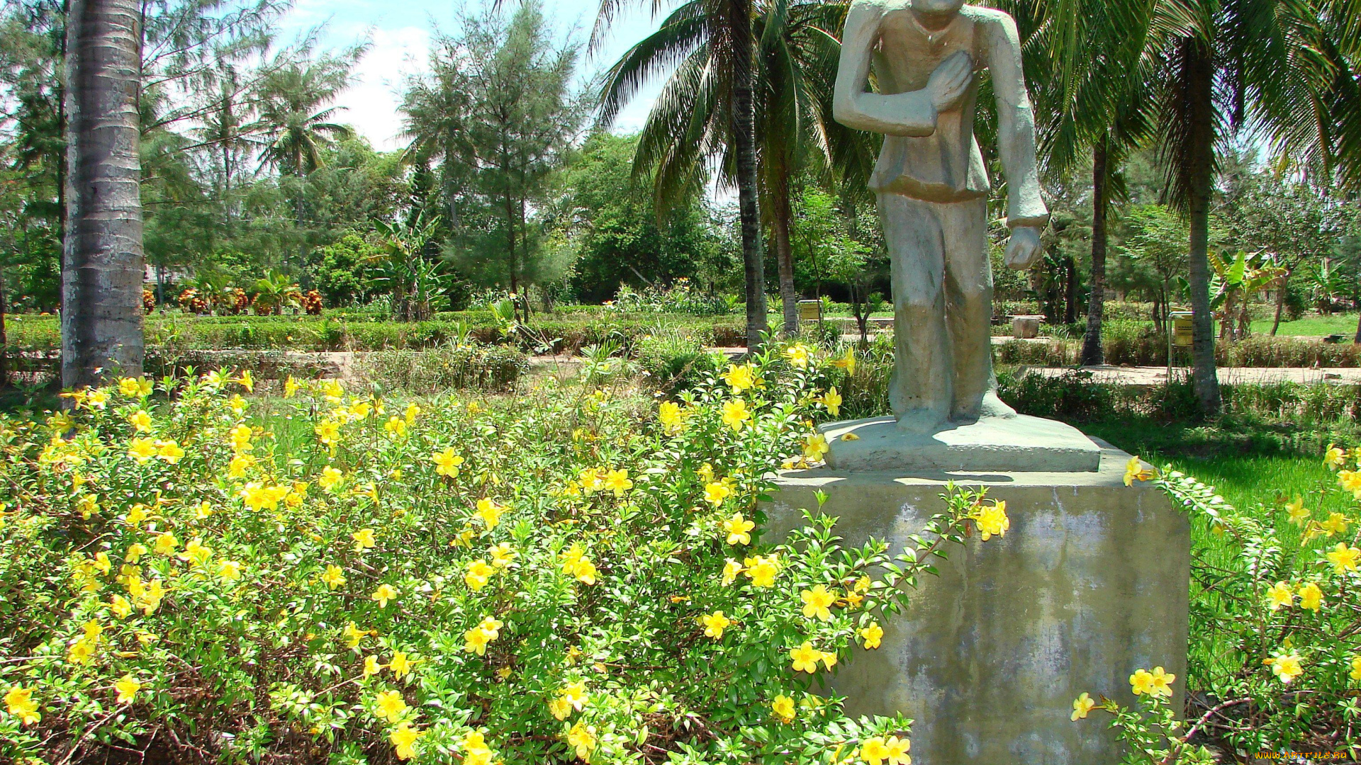 разное, рельефы, статуи, музейные, экспонаты, vietnam