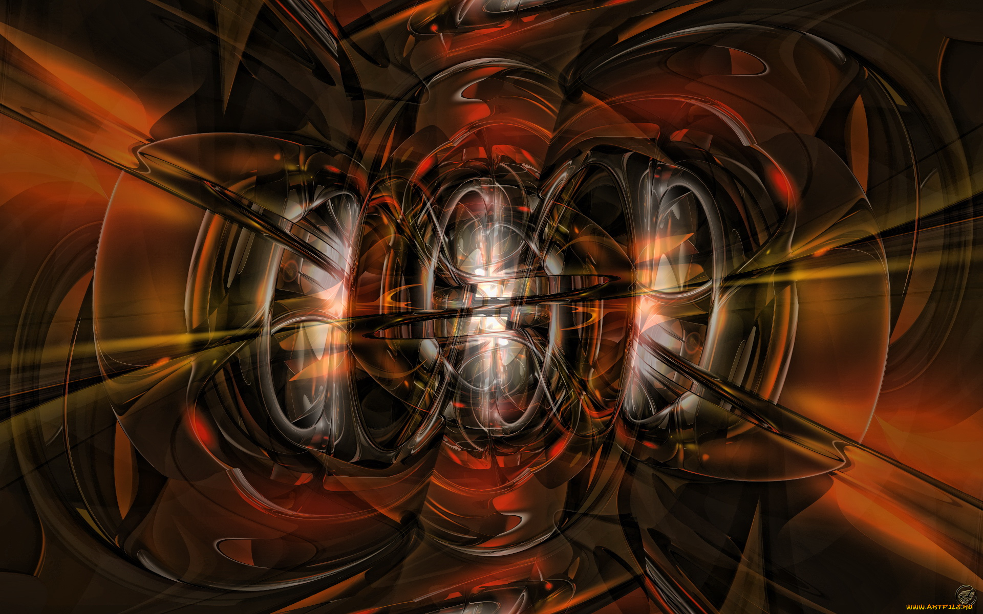 3д, графика, fractal, фракталы, абстракции