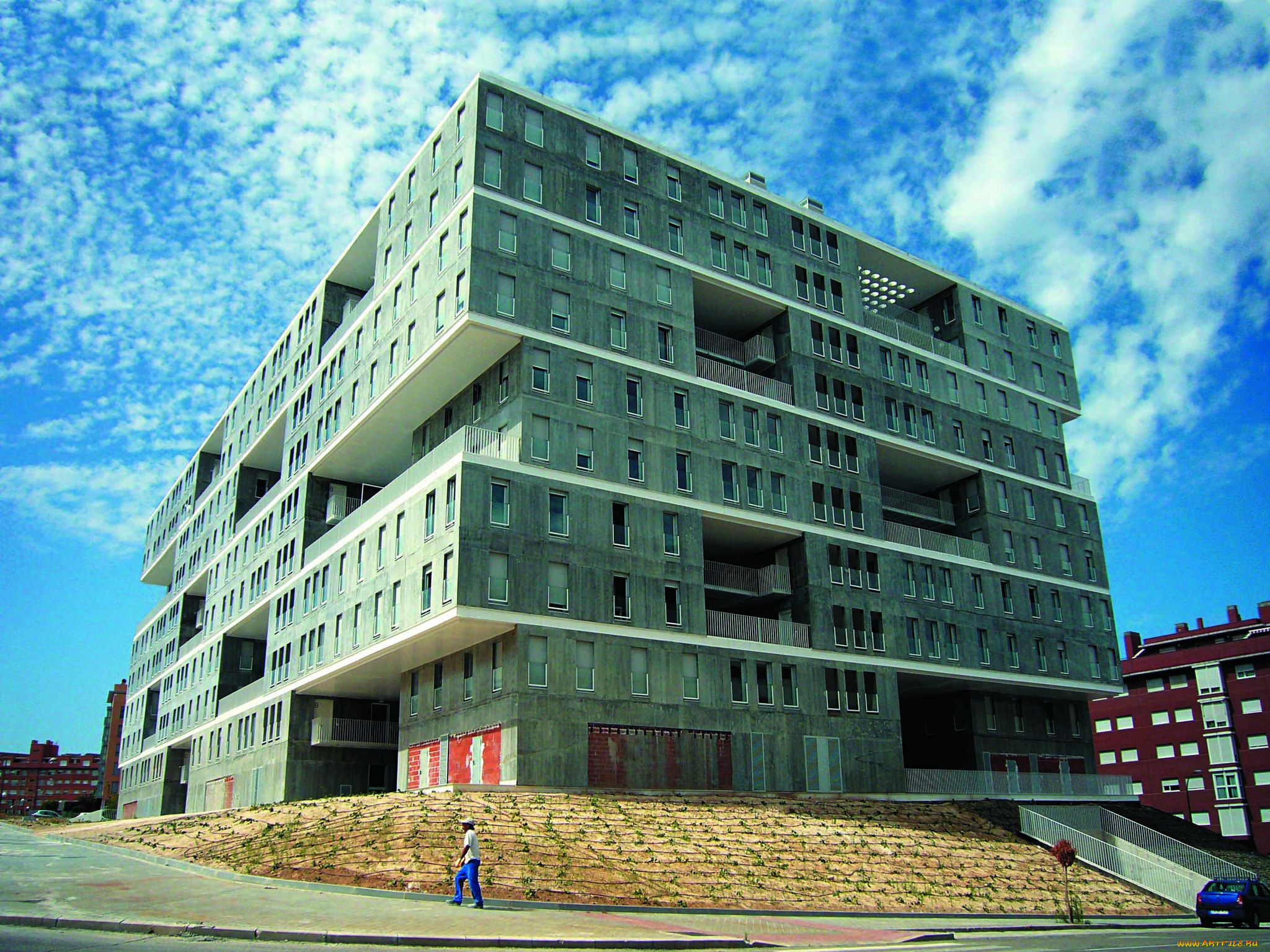 города, здания, дома, испания