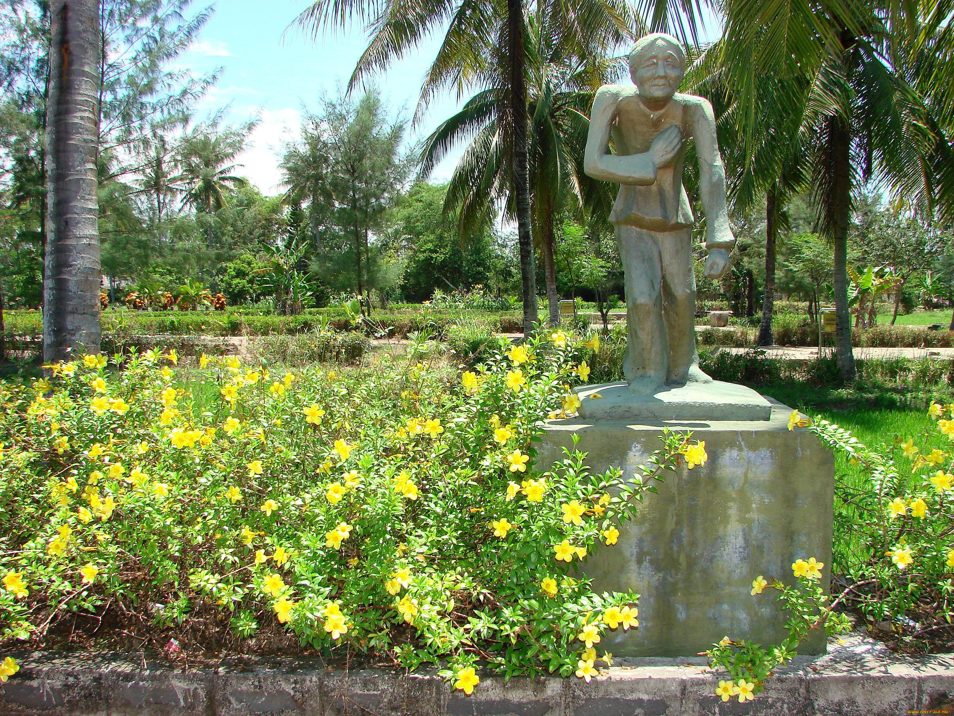 разное, рельефы, статуи, музейные, экспонаты, vietnam