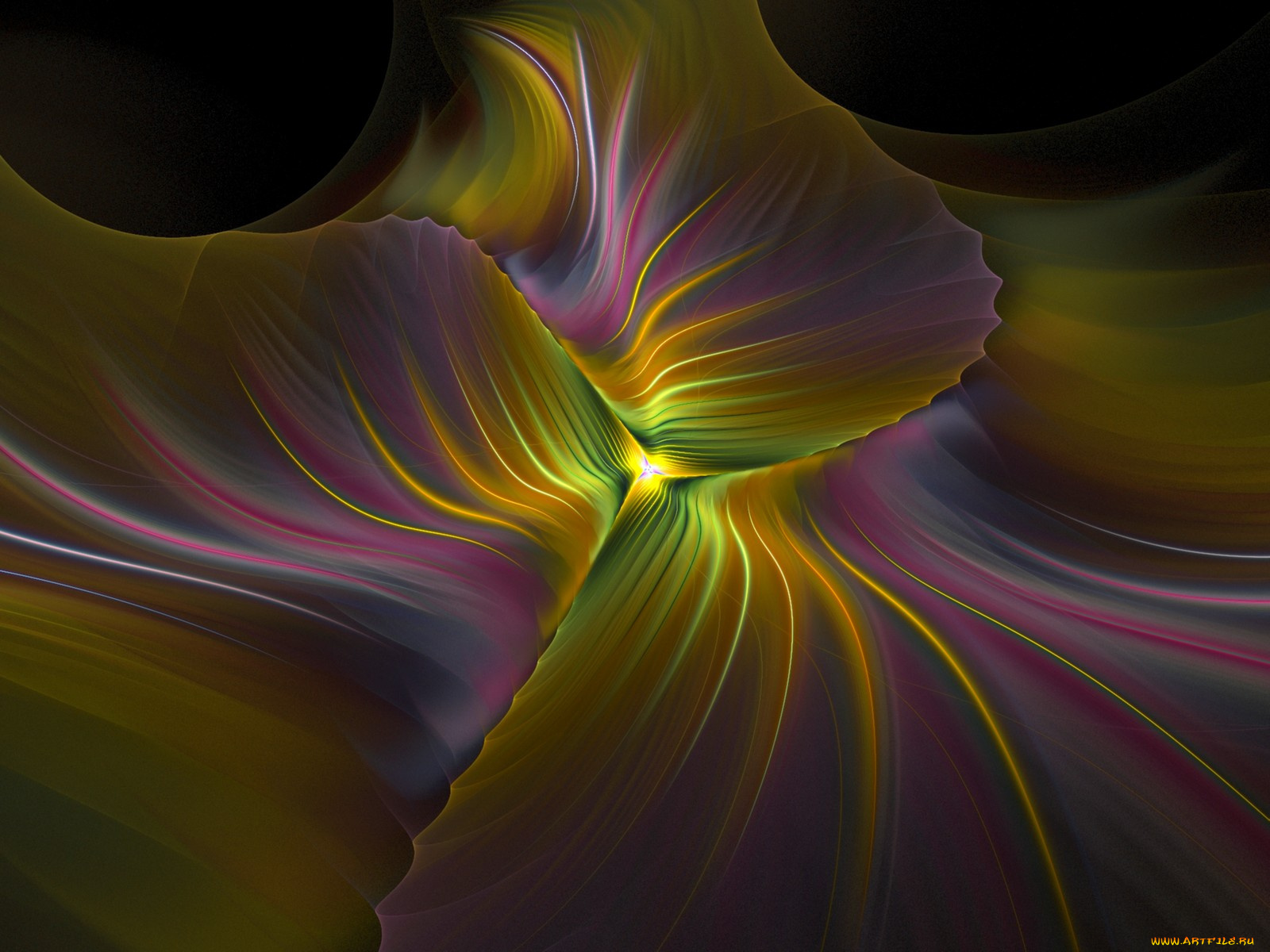 3д, графика, fractal, фракталы, узор, цвета, фон