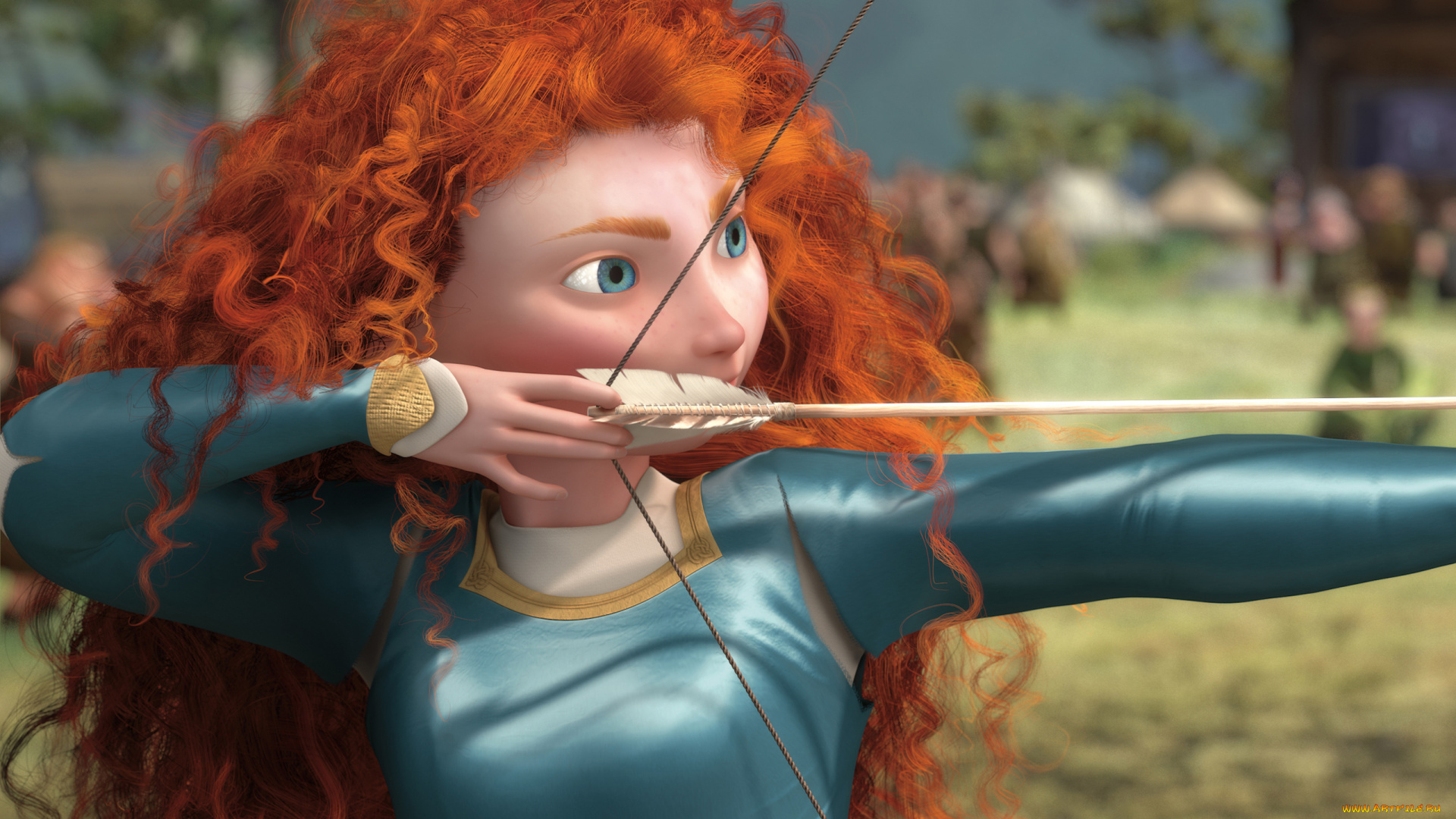 мультфильмы, brave, храбрая, сердцем