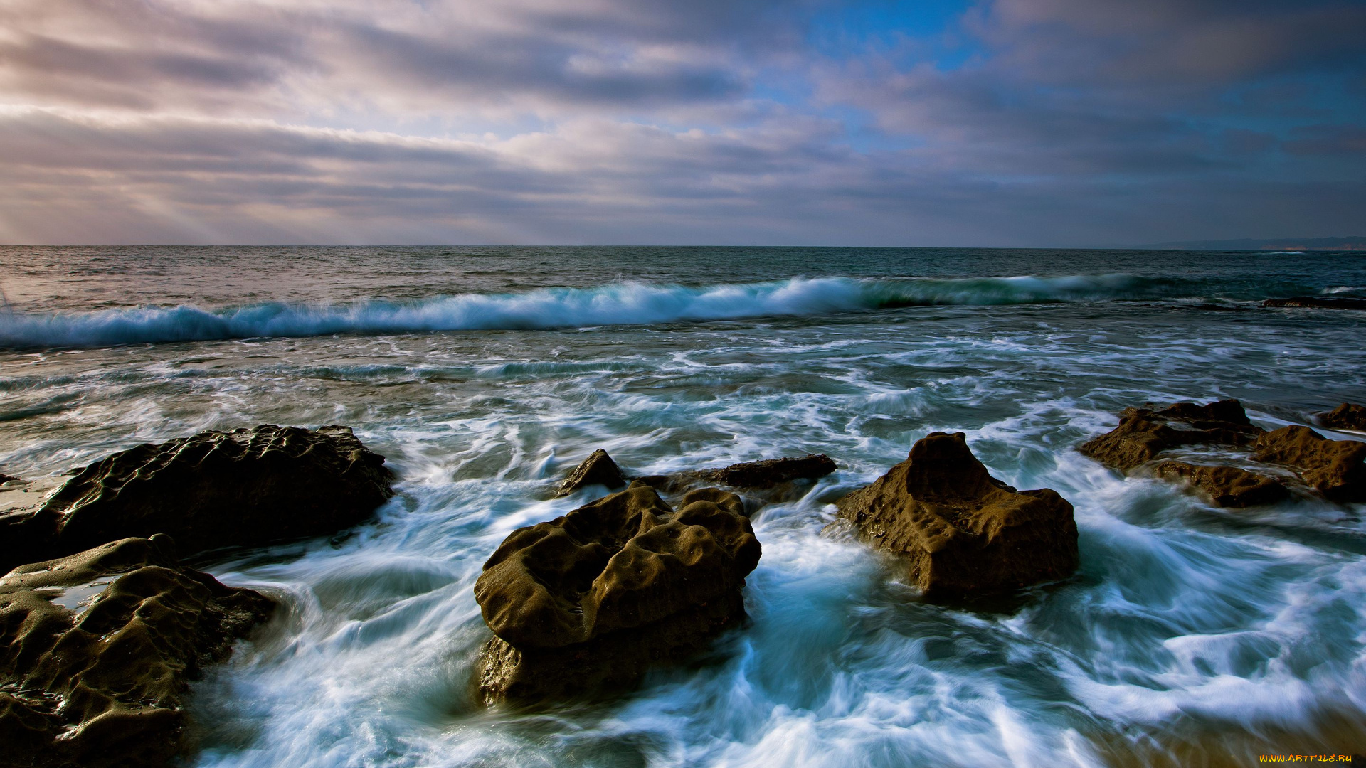 природа, моря, океаны, море, скалы, камни