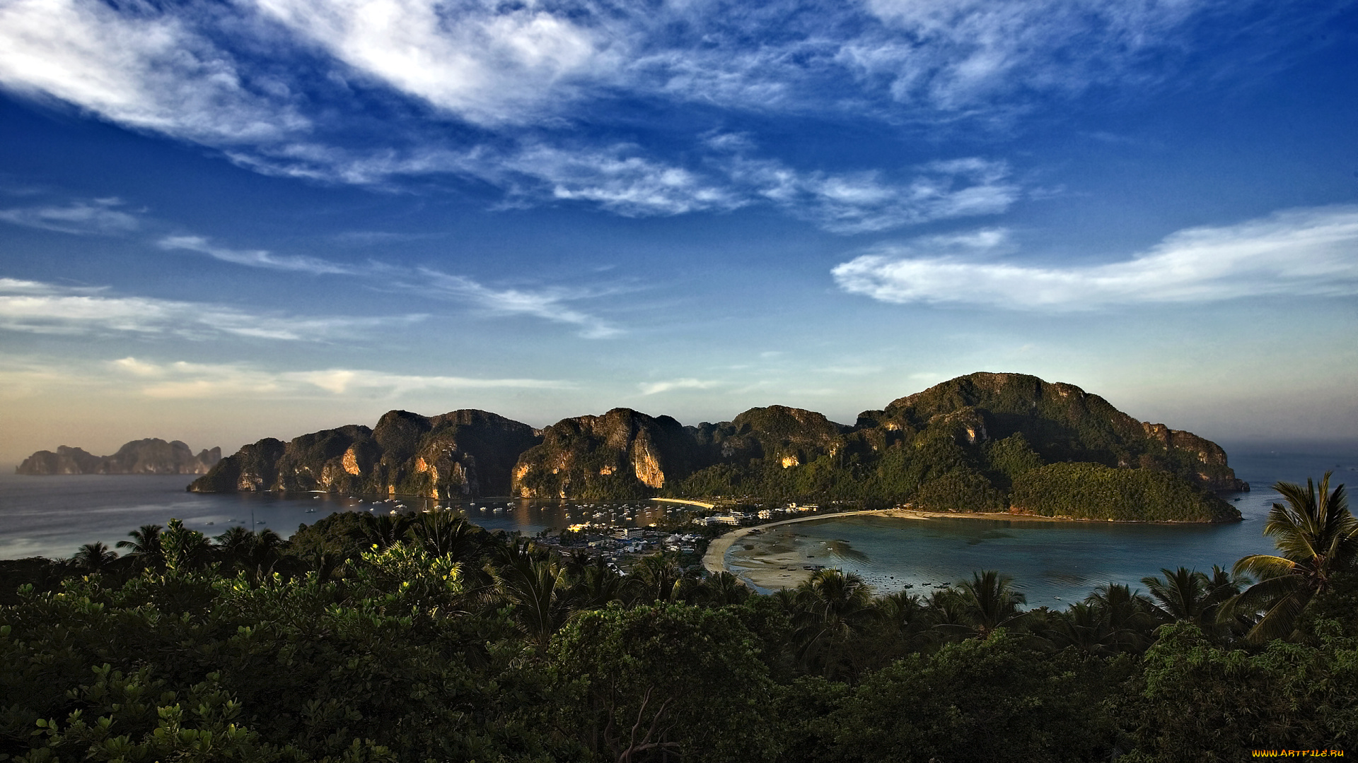 природа, побережье, острова, джунгли, тропики, океан