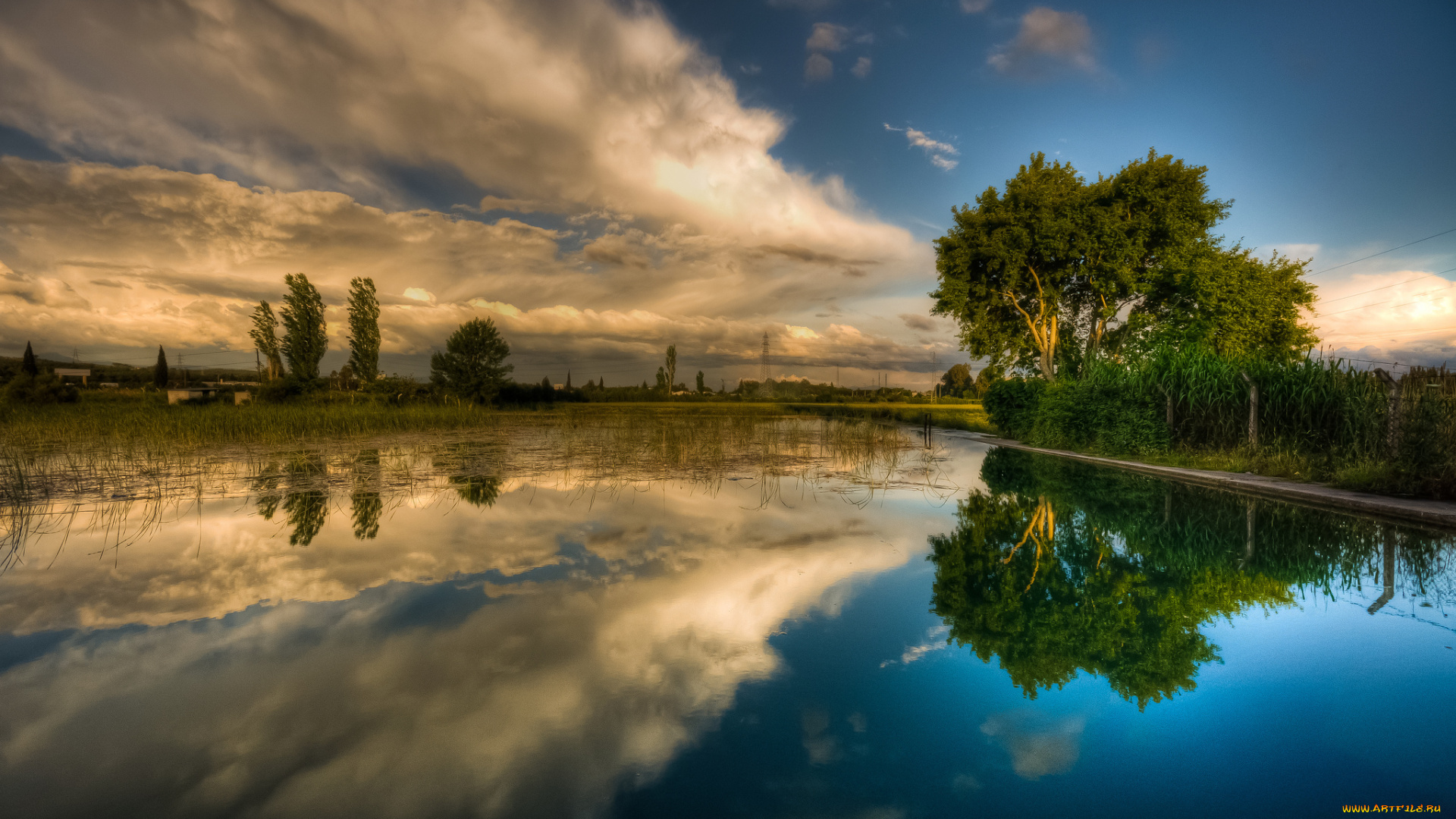 природа, реки, озера, пейзаж