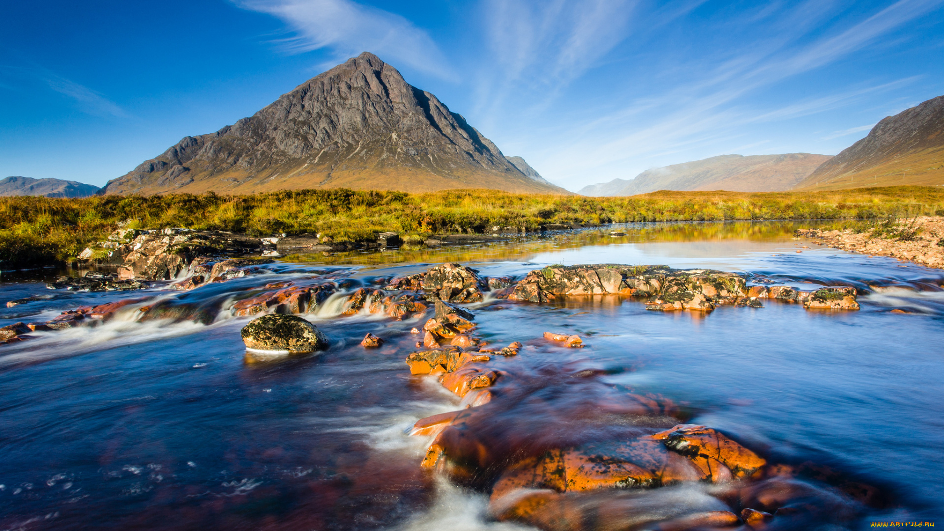 природа, реки, озера, река, горы