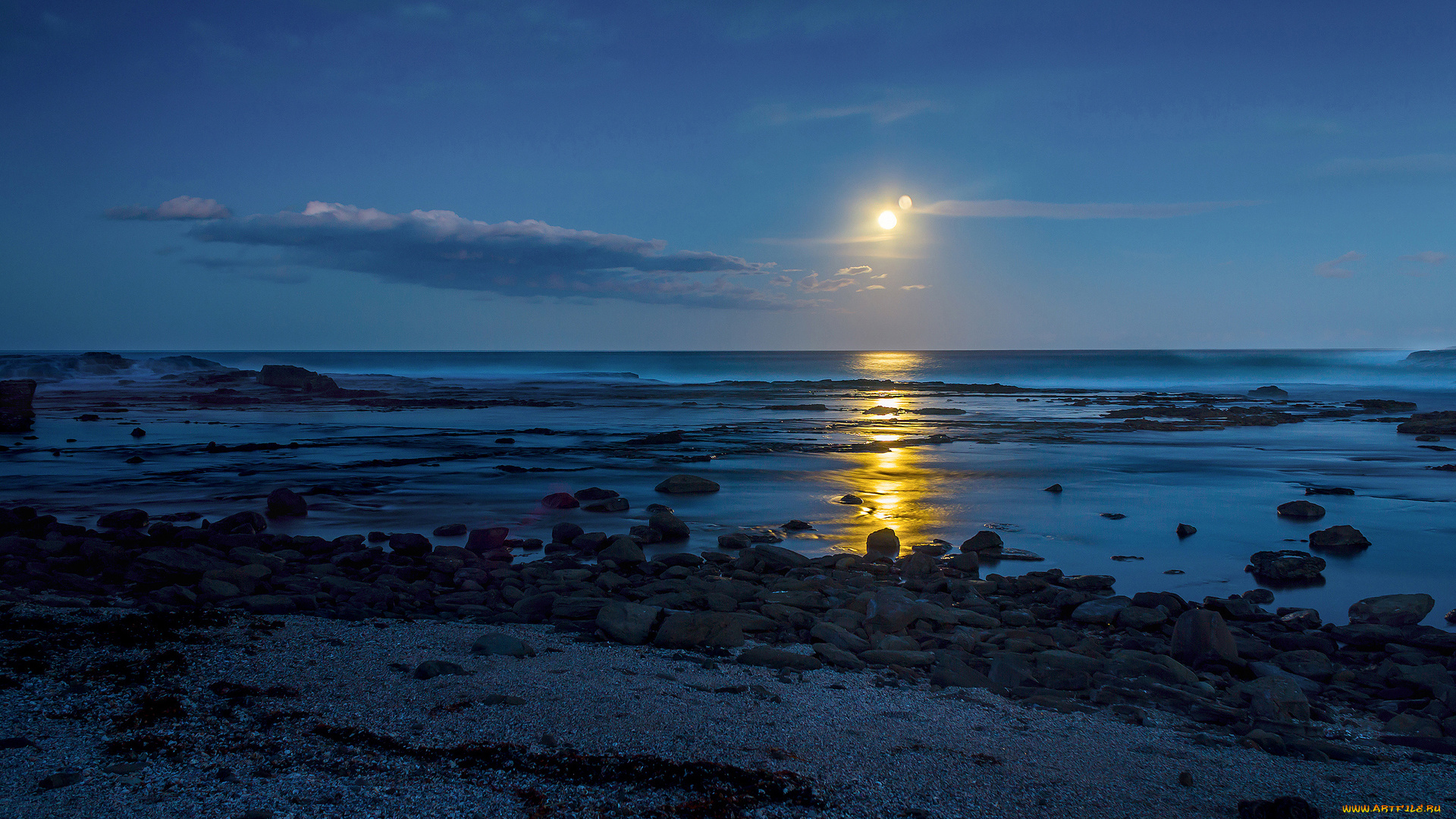 природа, восходы, закаты, море, камни, берег