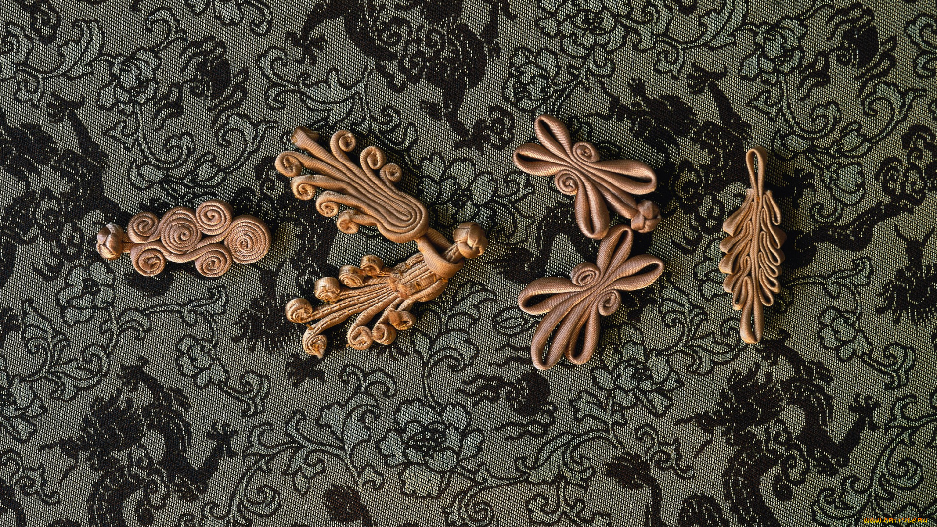 разное, украшения, аксессуары, веера, ткань