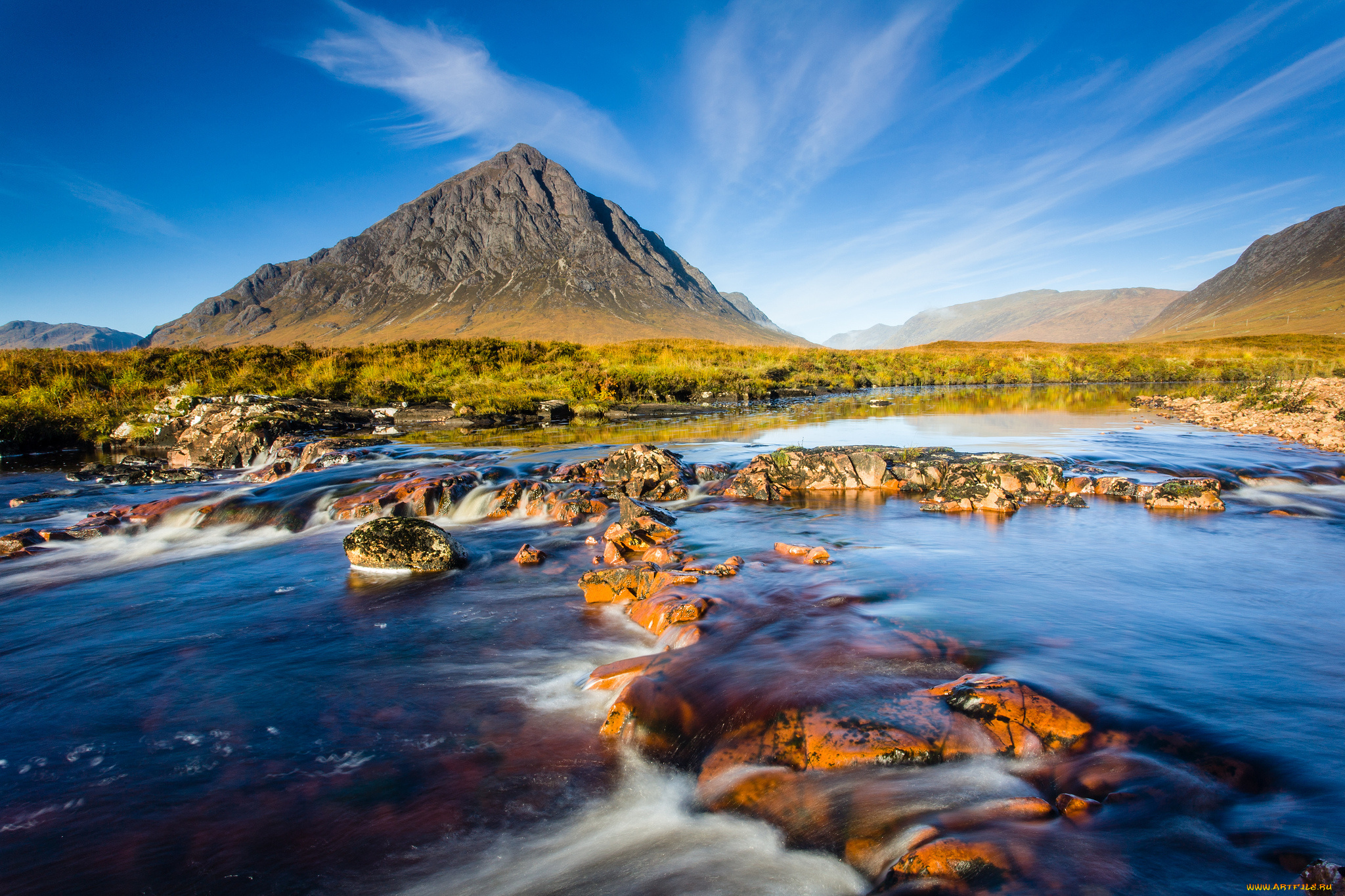 природа, реки, озера, река, горы