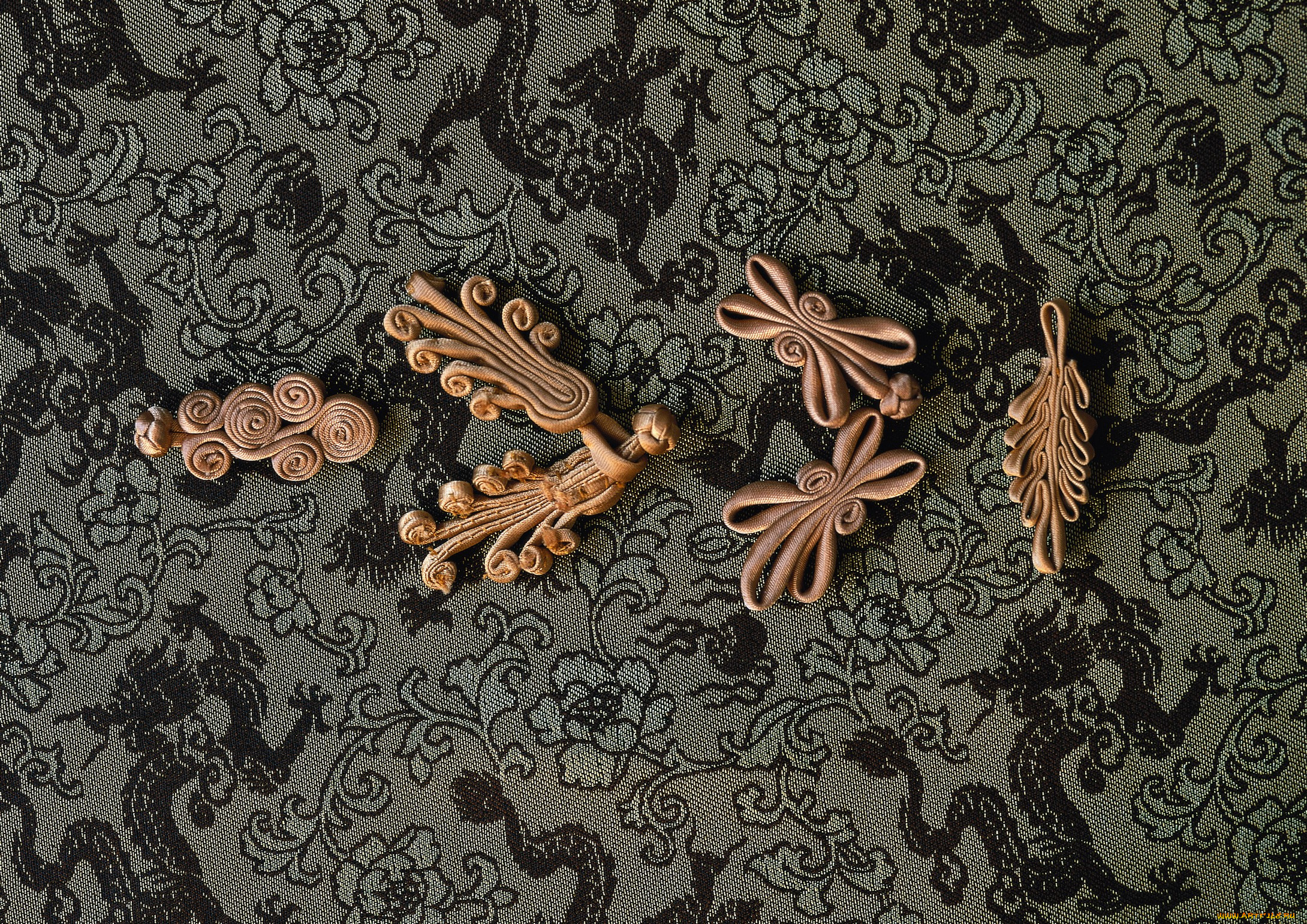 разное, украшения, аксессуары, веера, ткань