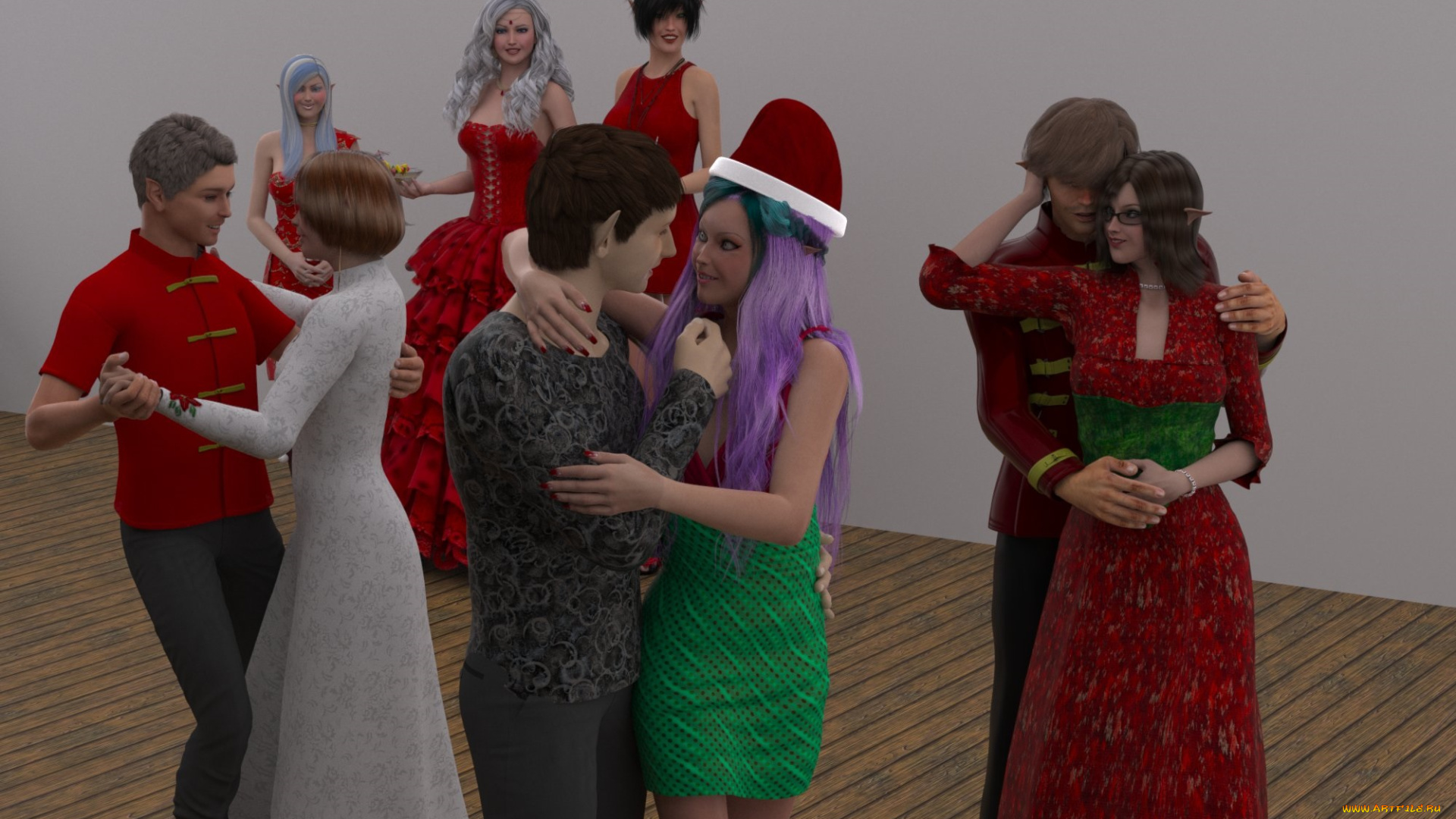 3д, графика, люди, , people, девушки, мужчины