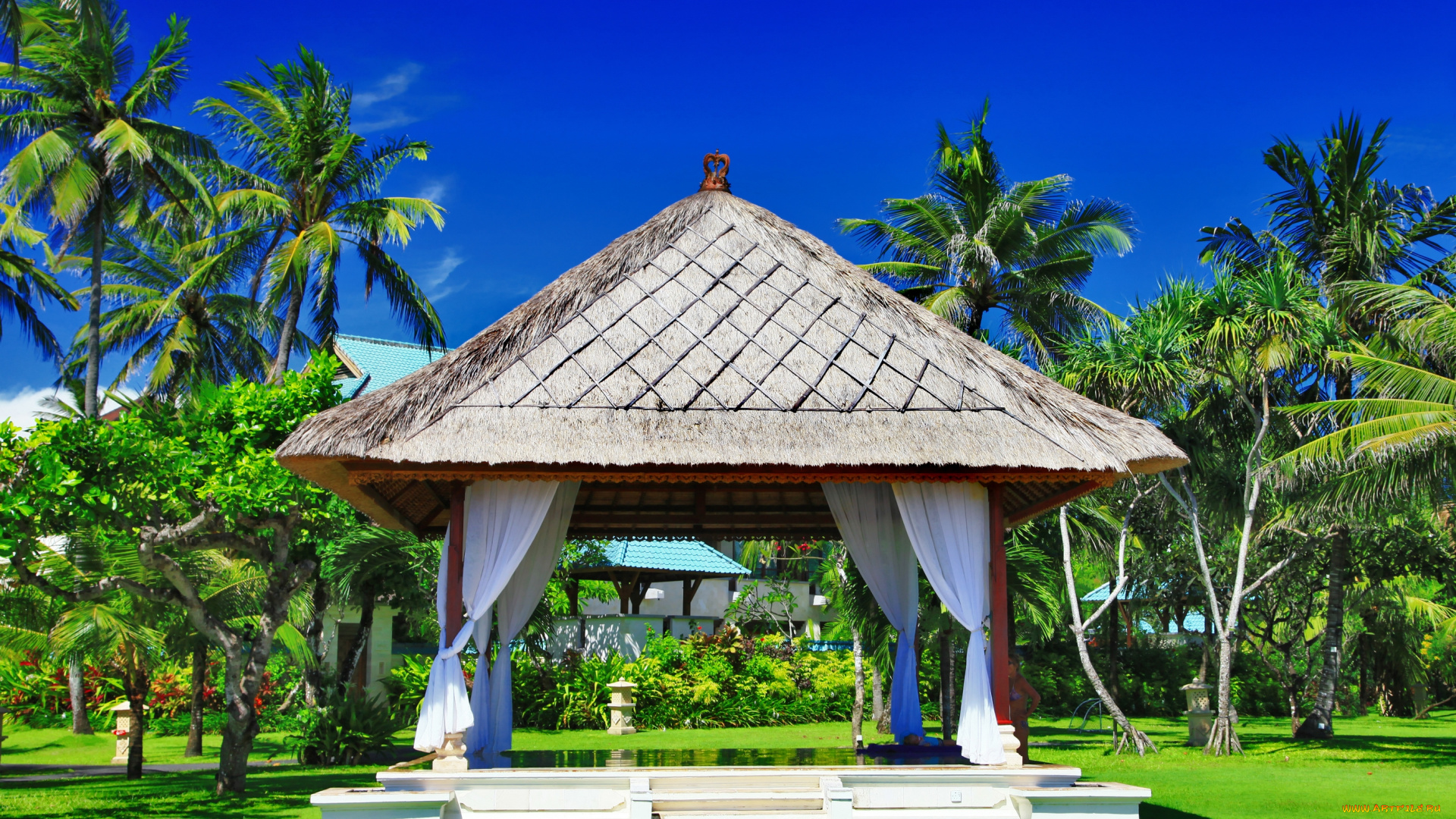 boracay, island, , philippines, природа, тропики, boracay, philippines, боракай, филиппины, пальмы, беседка