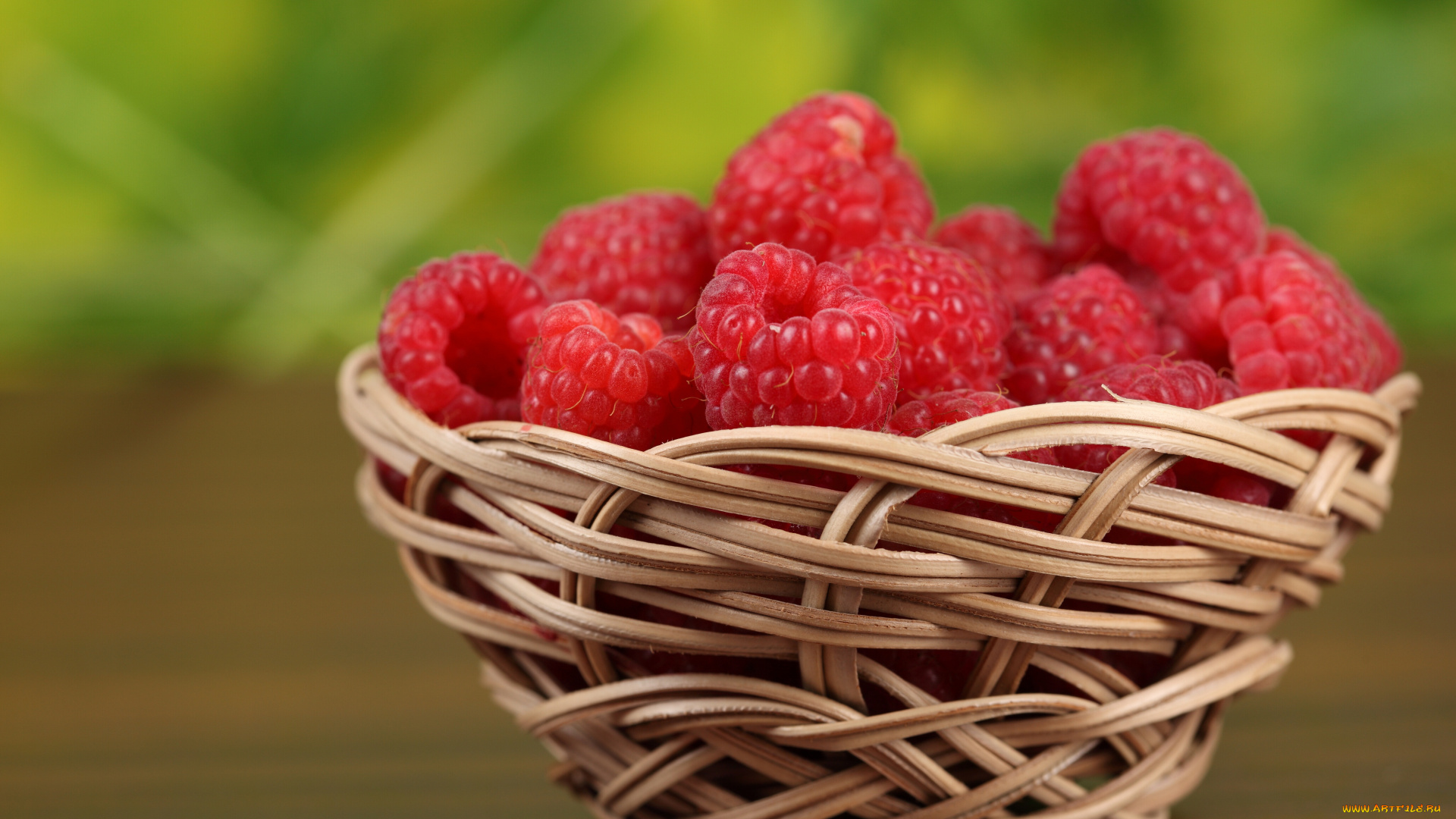 еда, малина, basket, raspberries, berries, ягоды, корзинка