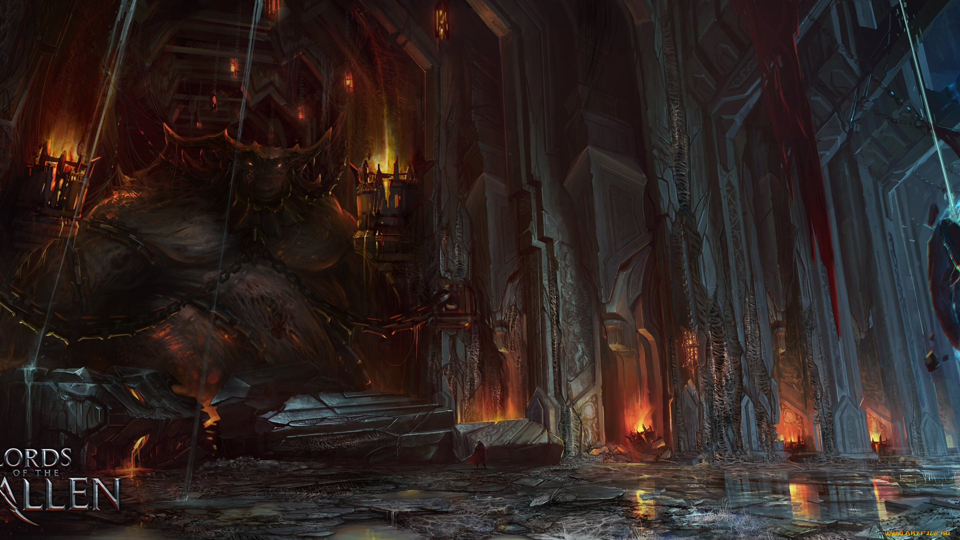 lords, of, the, fallen, видео, игры, монстр