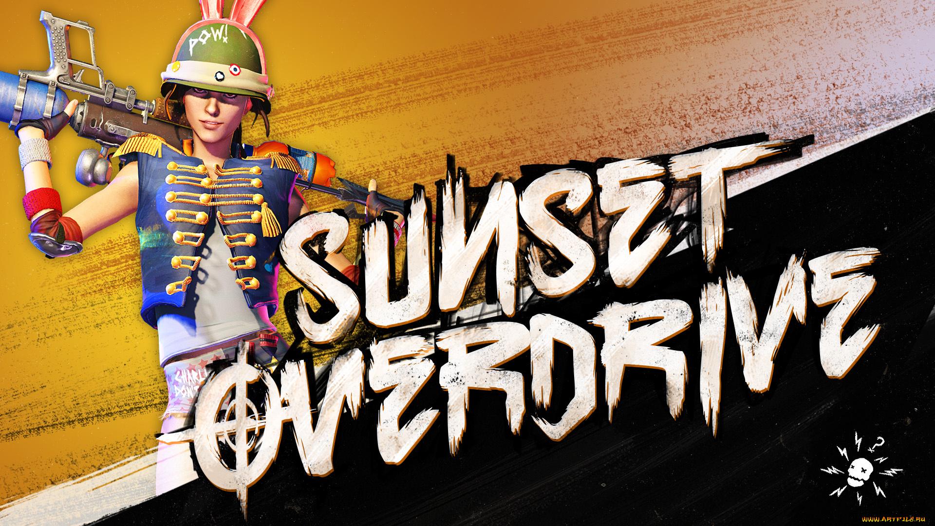 sunset, overdrive, видео, игры, -, sunset, overdrive, bunny