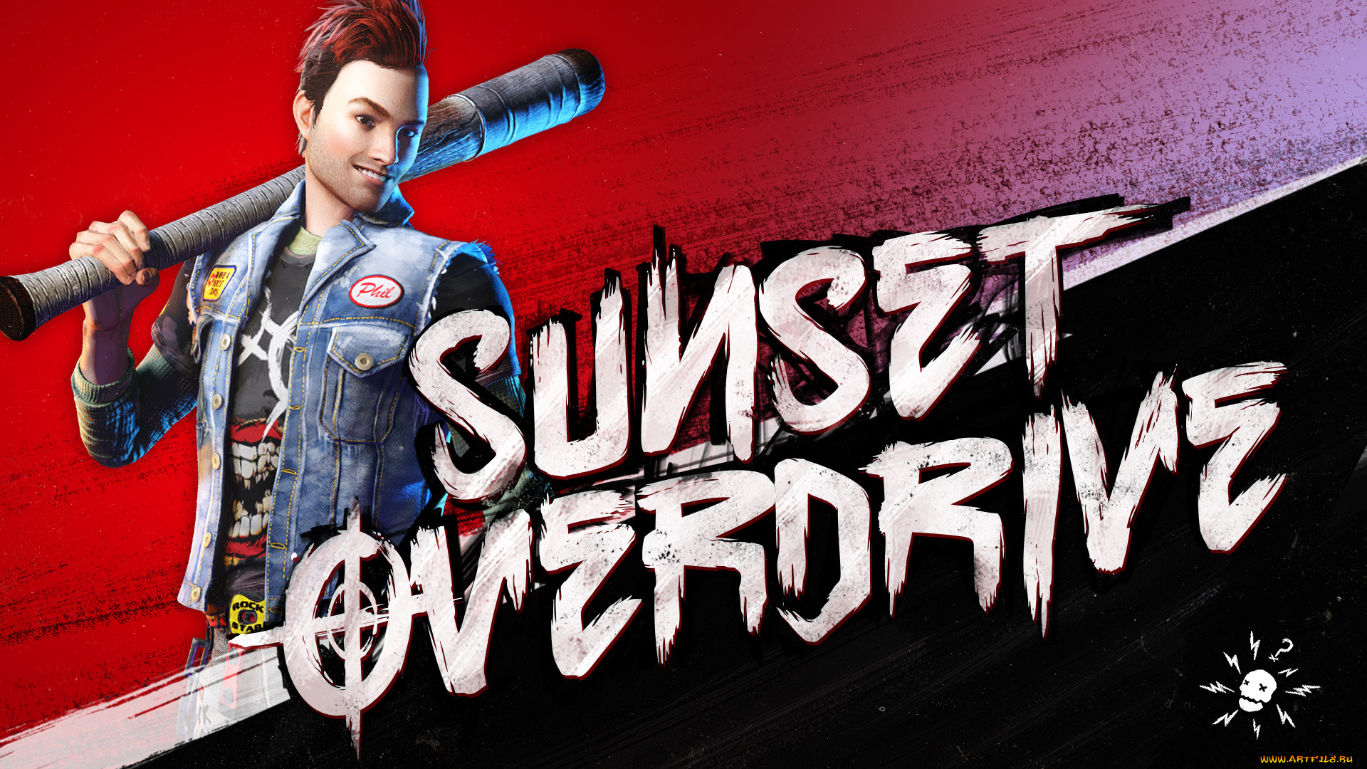 sunset, overdrive, видео, игры, -, sunset, overdrive, бита