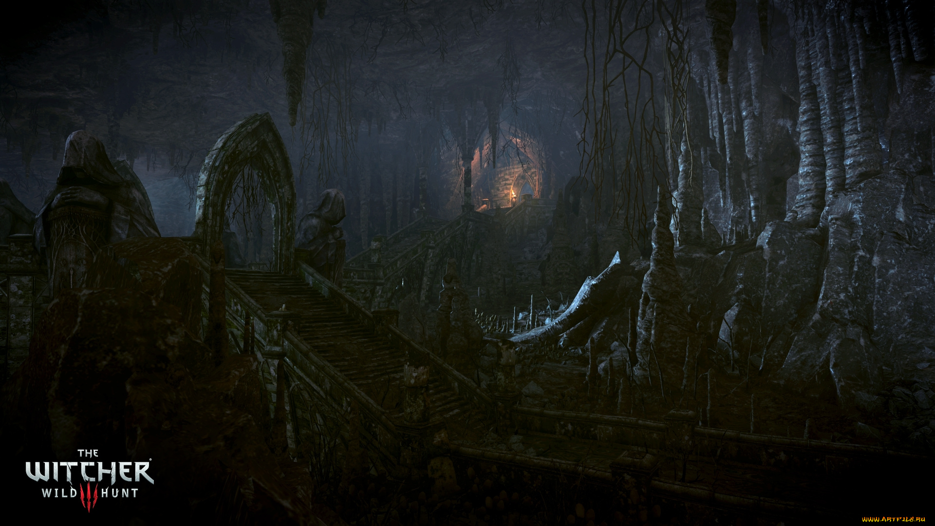 the, witcher, 3, , wild, hunt, видео, игры, сражение, нежить, колдун