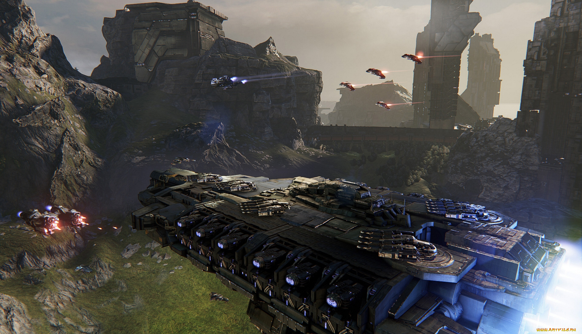 dreadnought, видео, игры, звездолёт