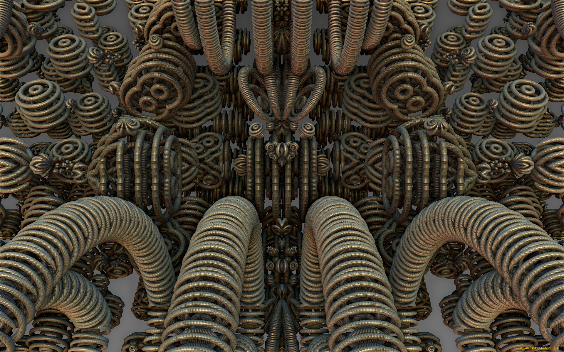 3д, графика, фракталы, , fractal, узор, фон, цвета