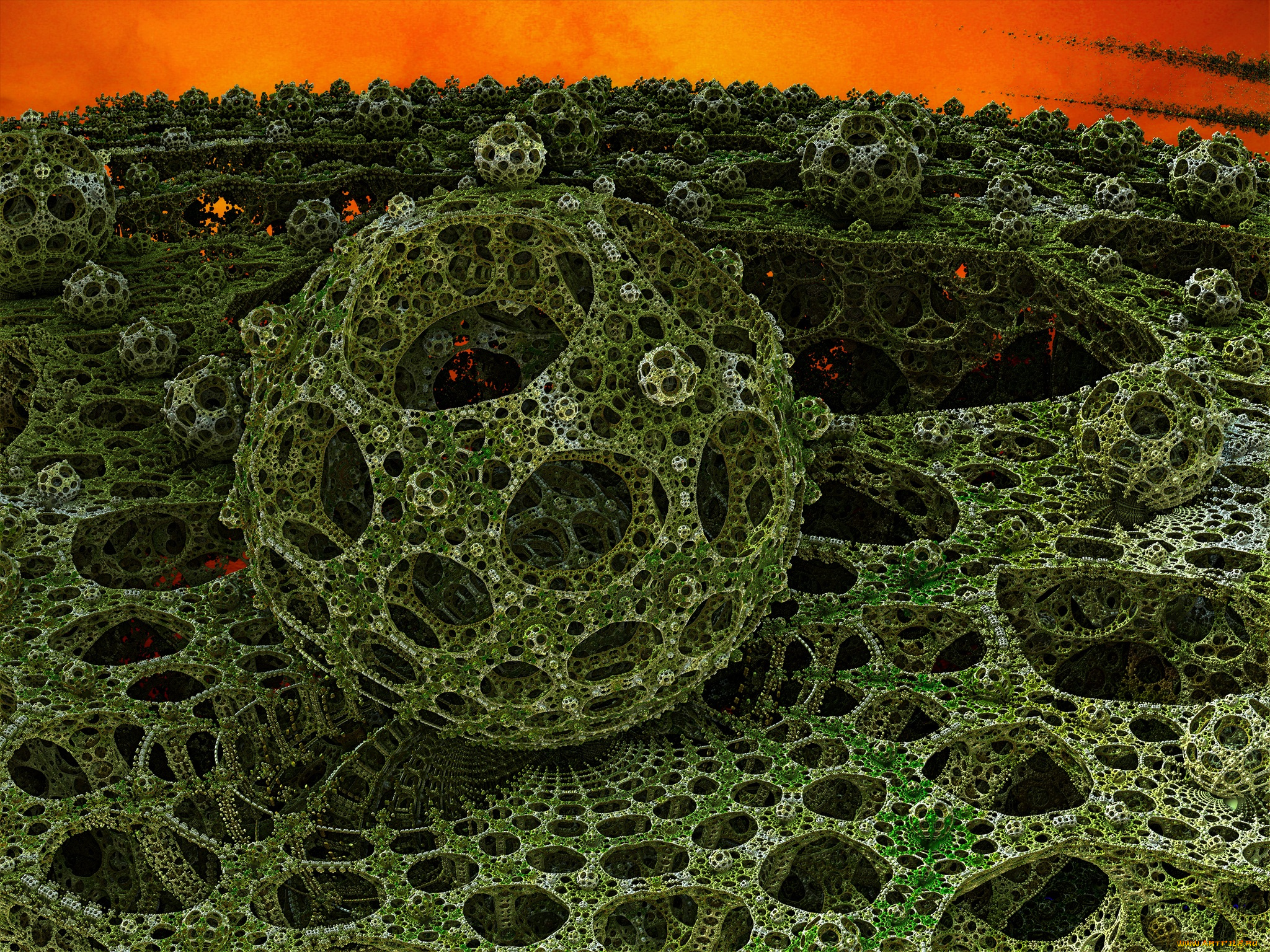 3д, графика, фракталы, , fractal, узор, фон, цвета