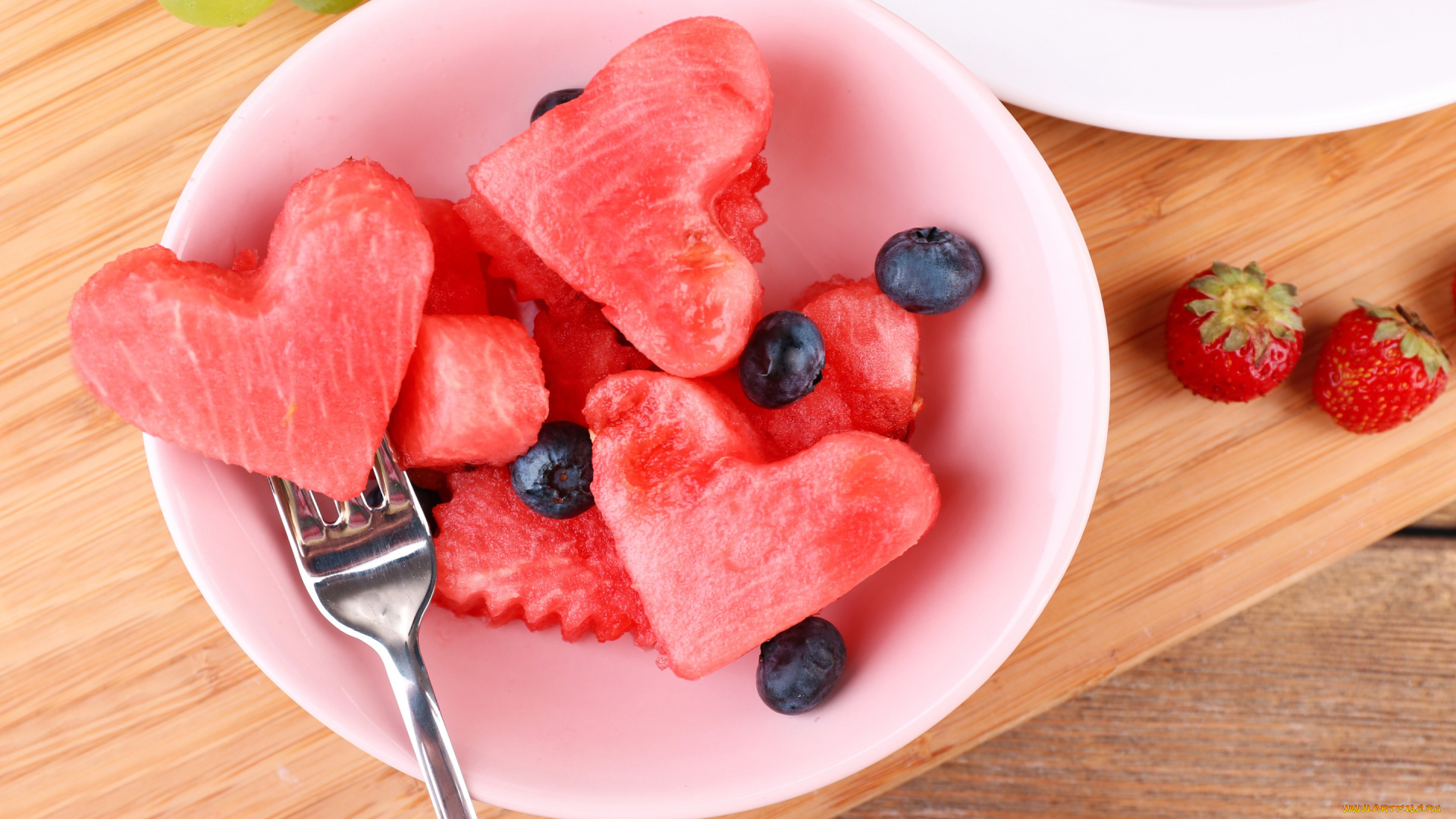 еда, фрукты, , ягоды, water, melon, арбуз, ломтики, ягода, сердечки