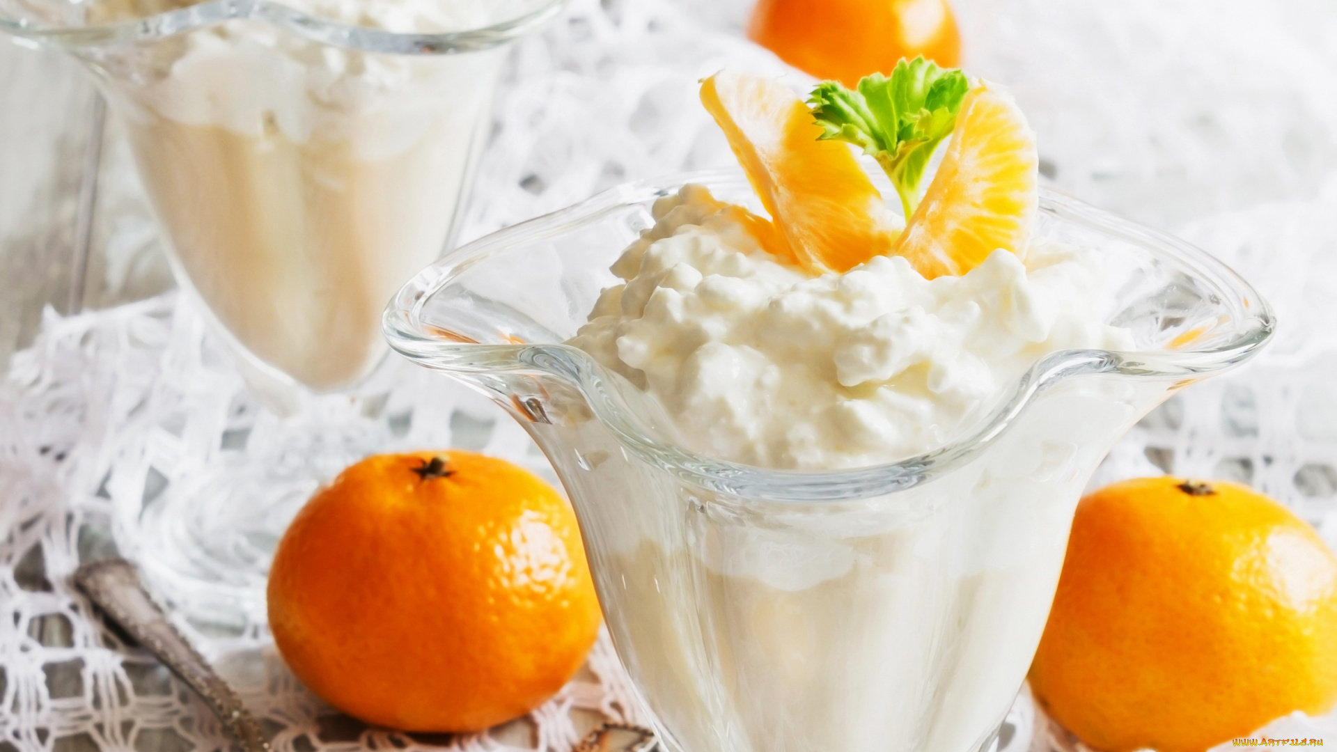 еда, масло, , молочные, продукты, творог, мандарин, дольки, десерт