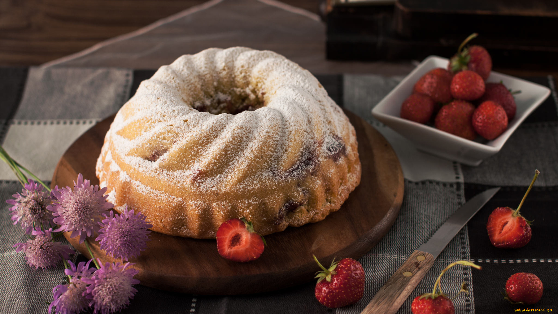 еда, пирожные, , кексы, , печенье, ягоды, кекс