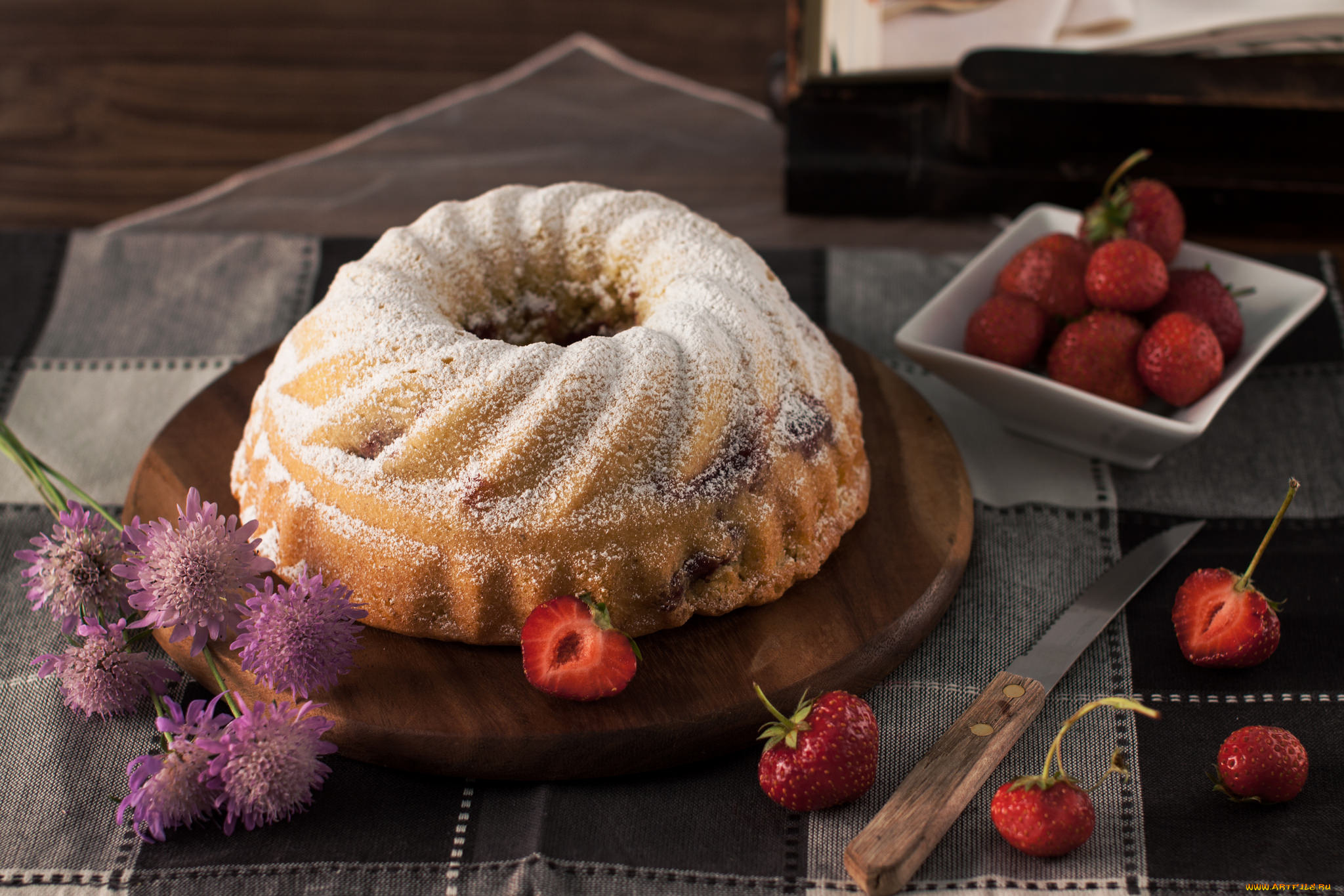 еда, пирожные, , кексы, , печенье, ягоды, кекс