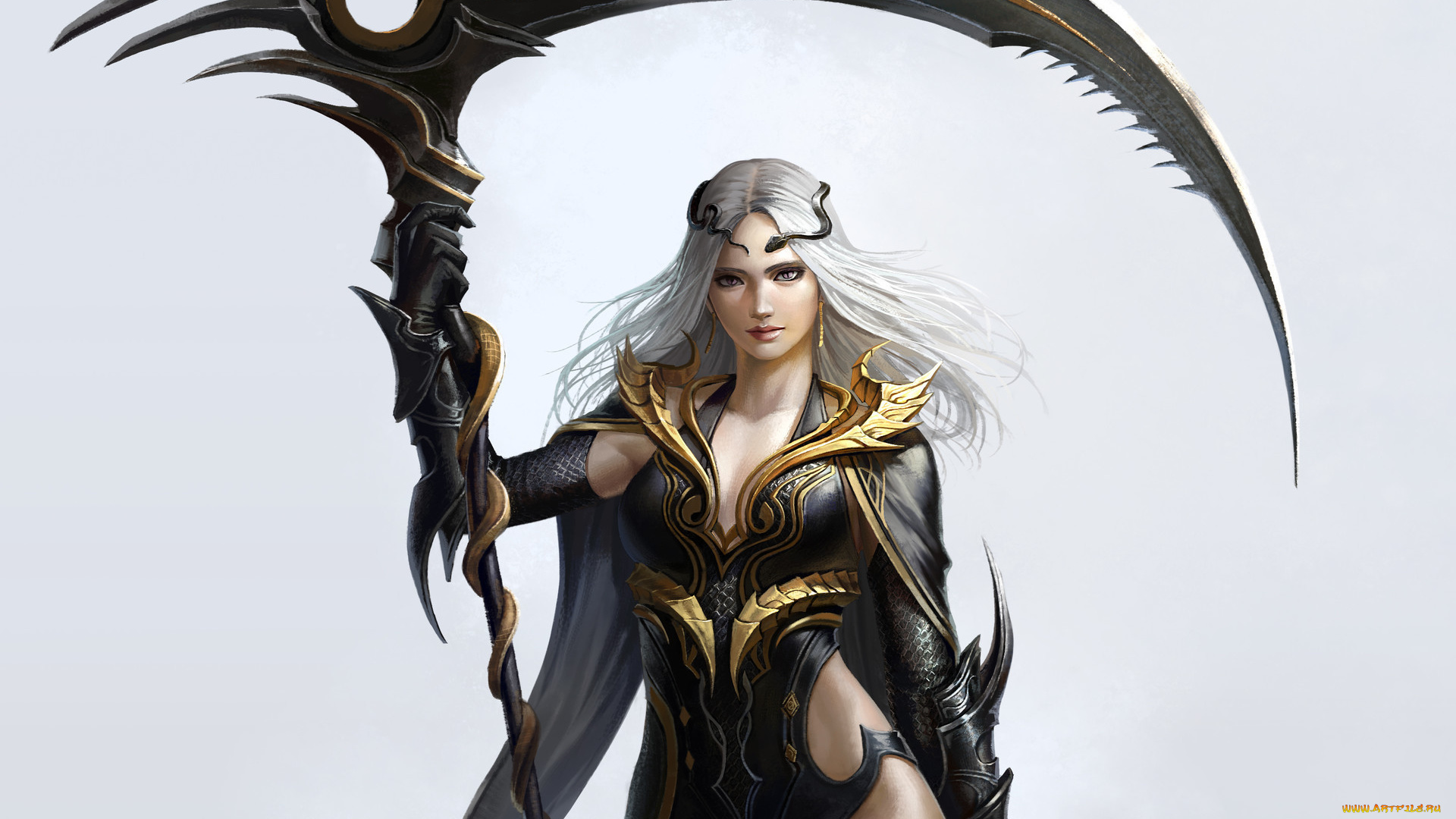 фэнтези, девушки, оружие, девушка