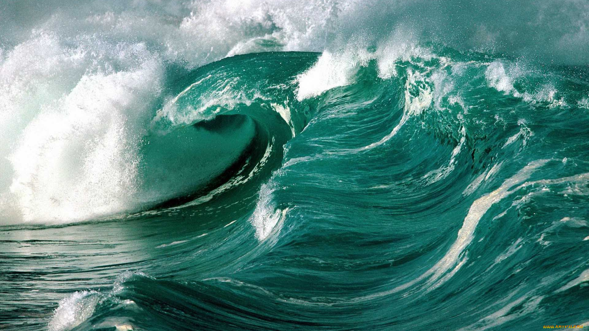 природа, моря, океаны, пена, волны, море