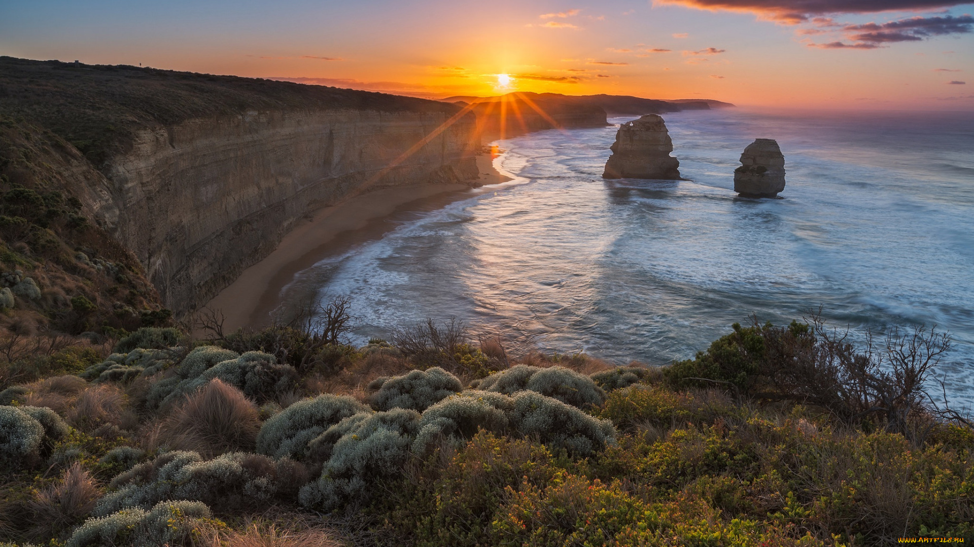природа, восходы, закаты, рассвет