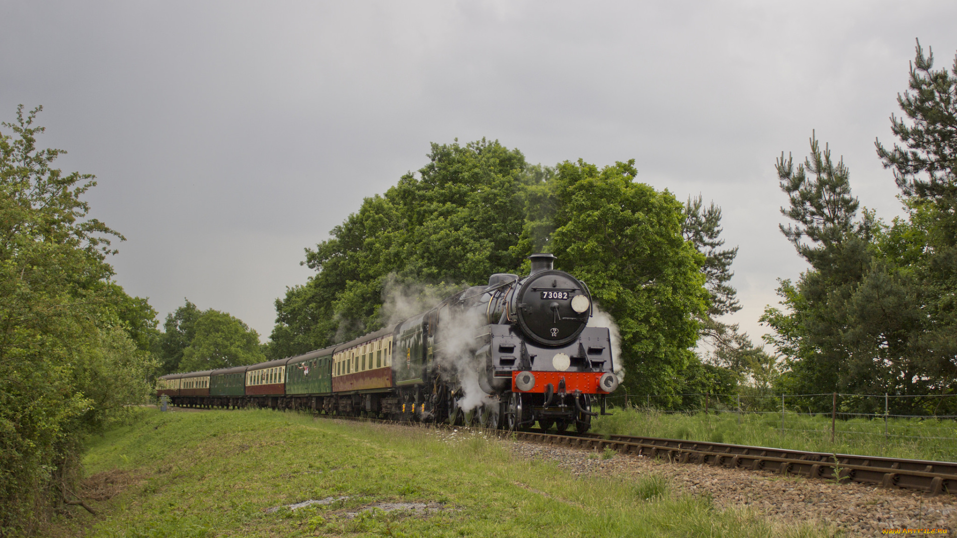 техника, паровозы, паровоз, рельсы