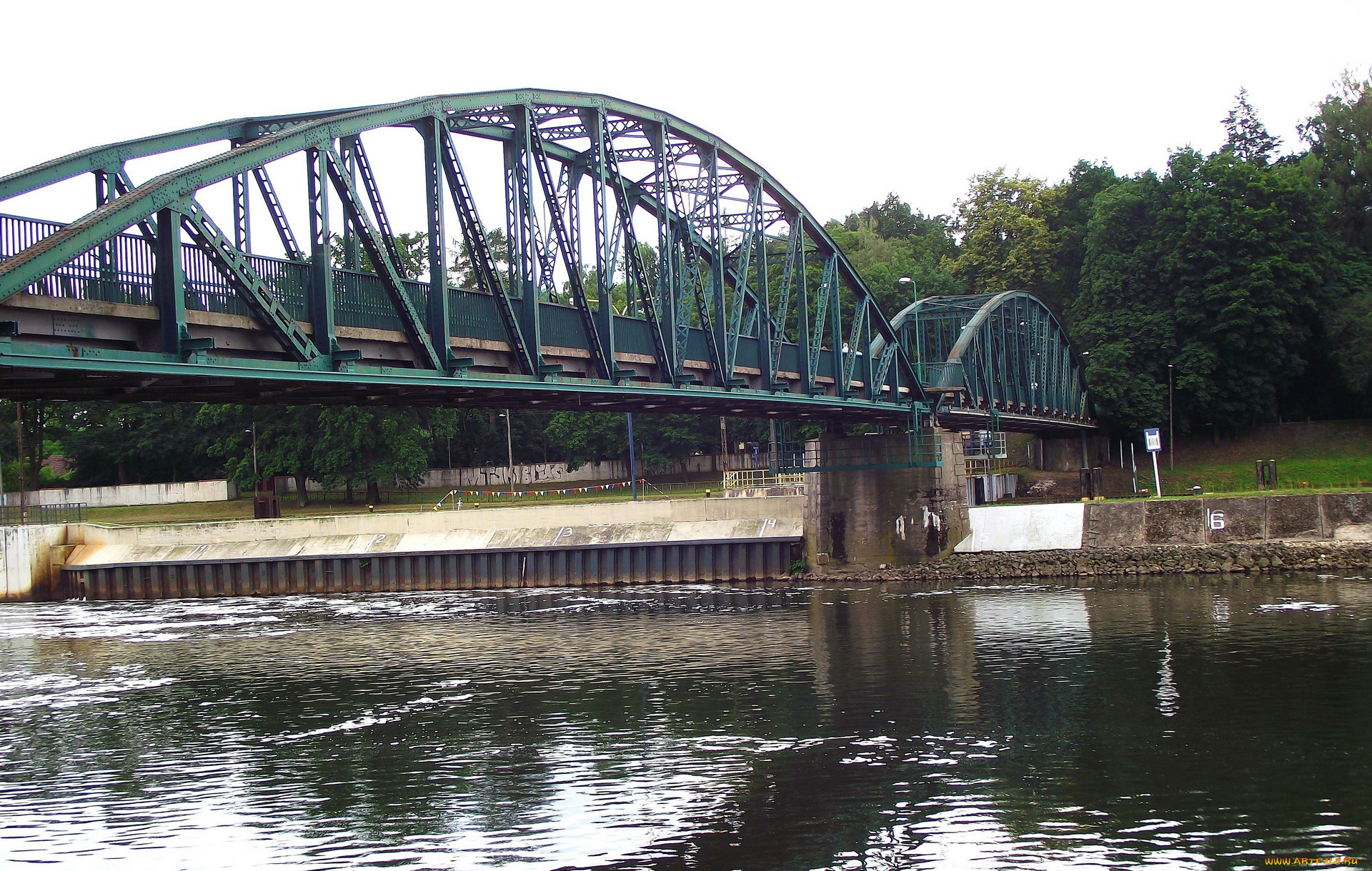 города, -, мосты, мост, река