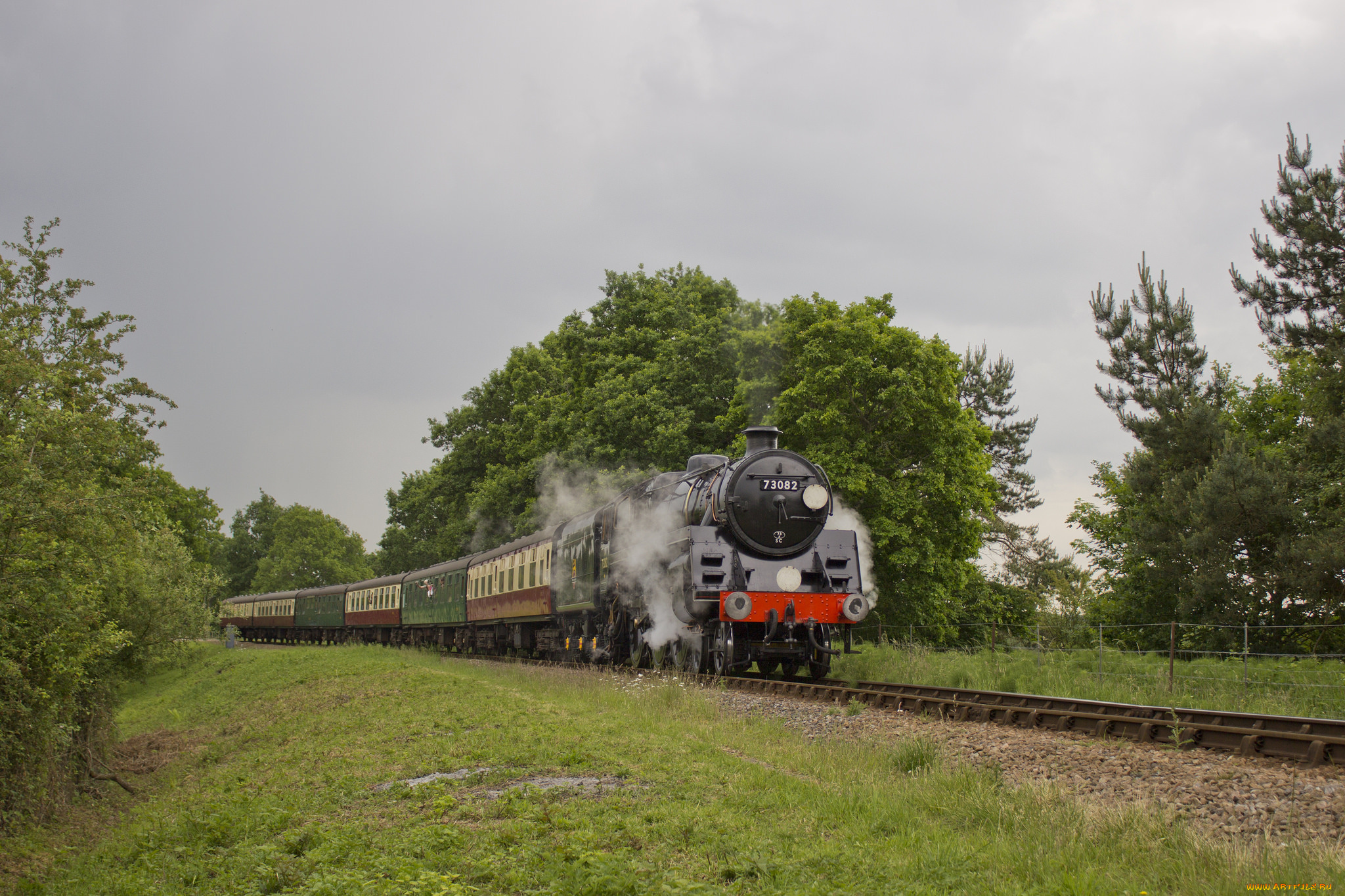 техника, паровозы, паровоз, рельсы