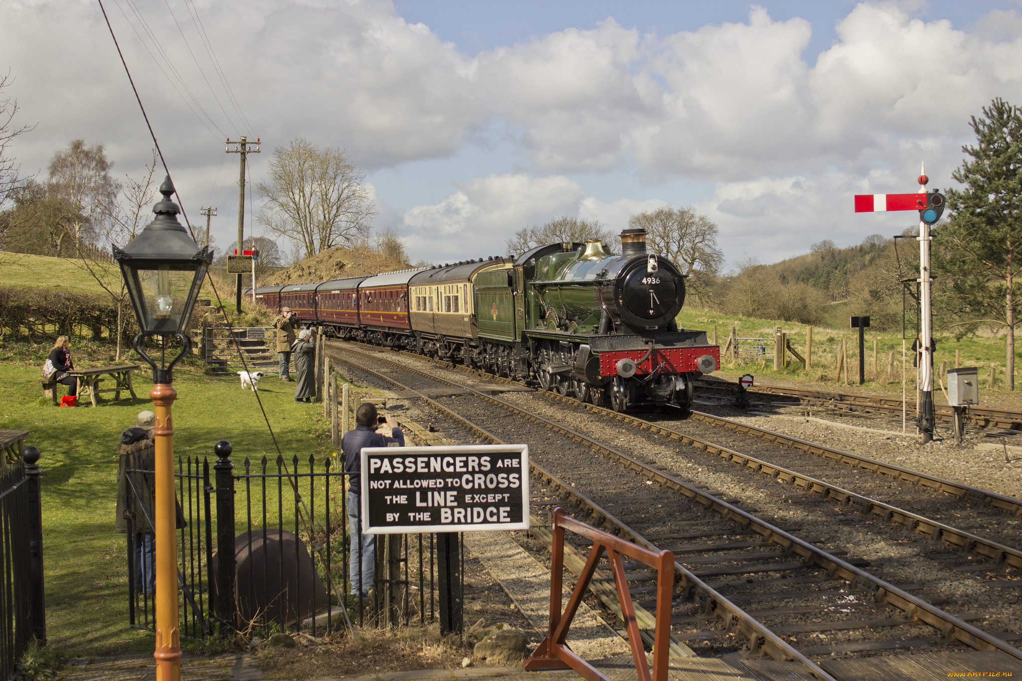 техника, паровозы, паровоз, рельсы