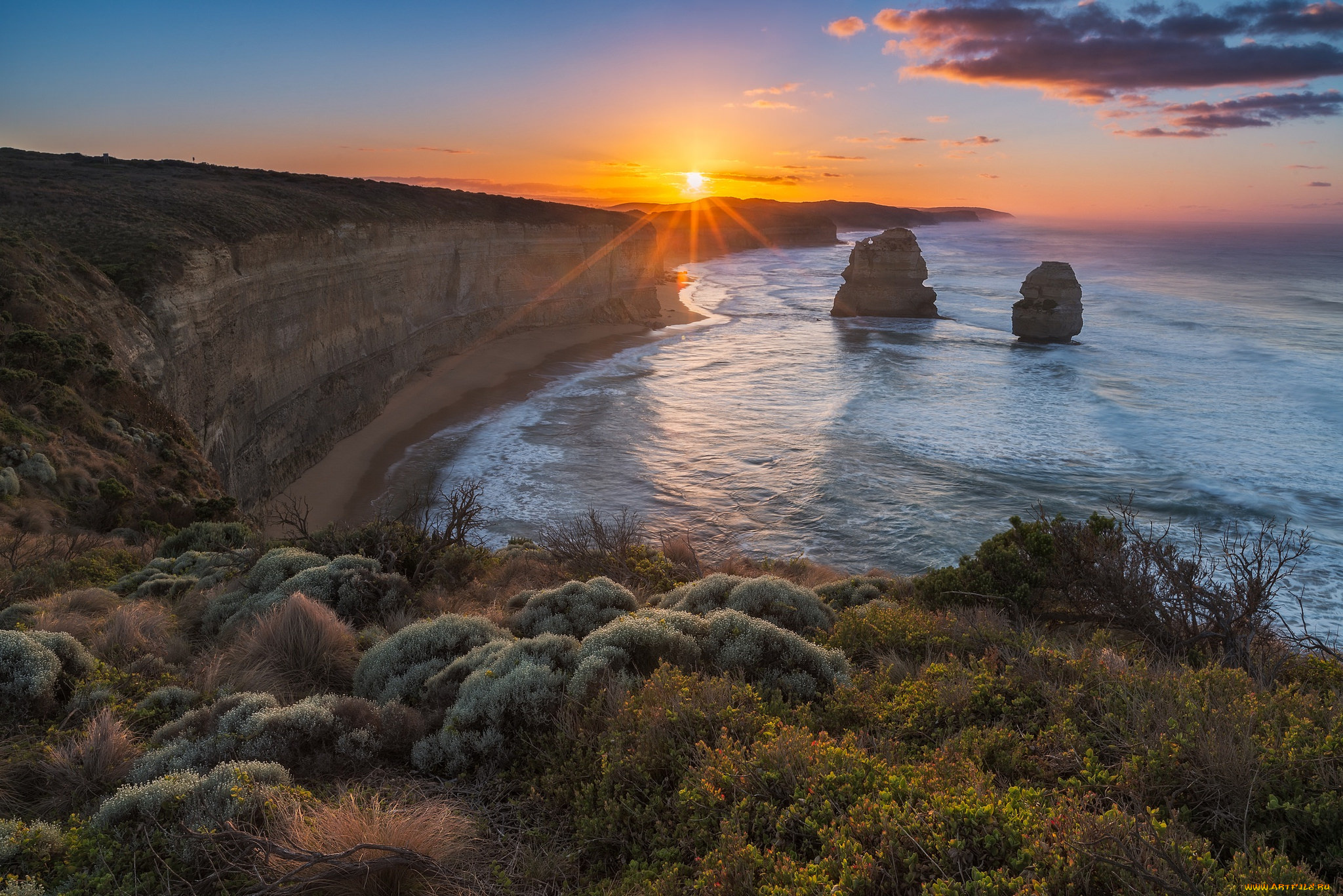 природа, восходы, закаты, рассвет