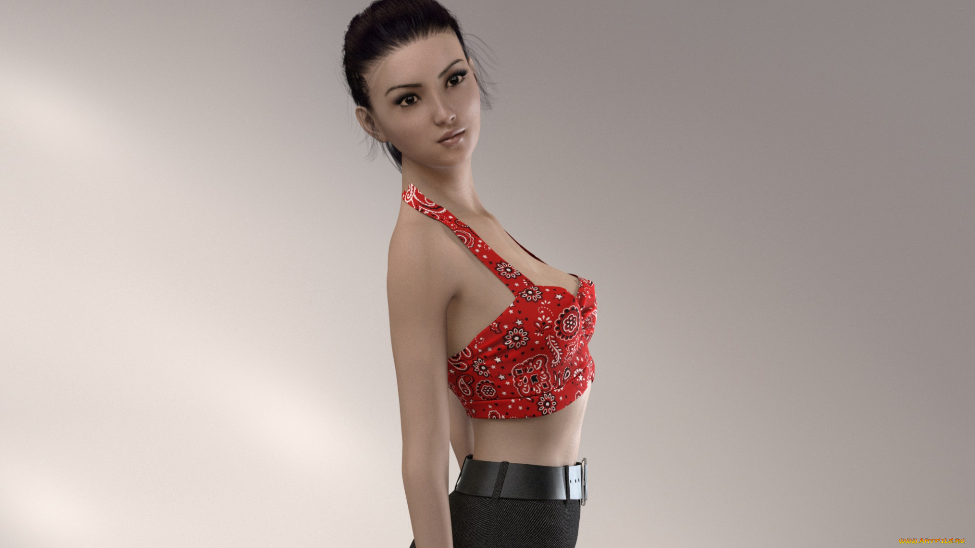 3д, графика, люди, , people, девушка, взгляд, фон