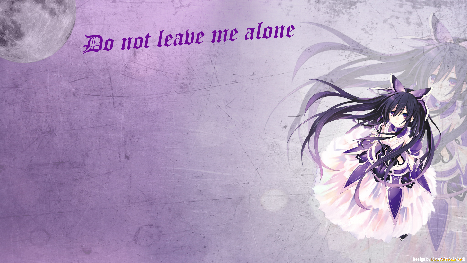 аниме, date, a, live, фон, взгляд, девушка