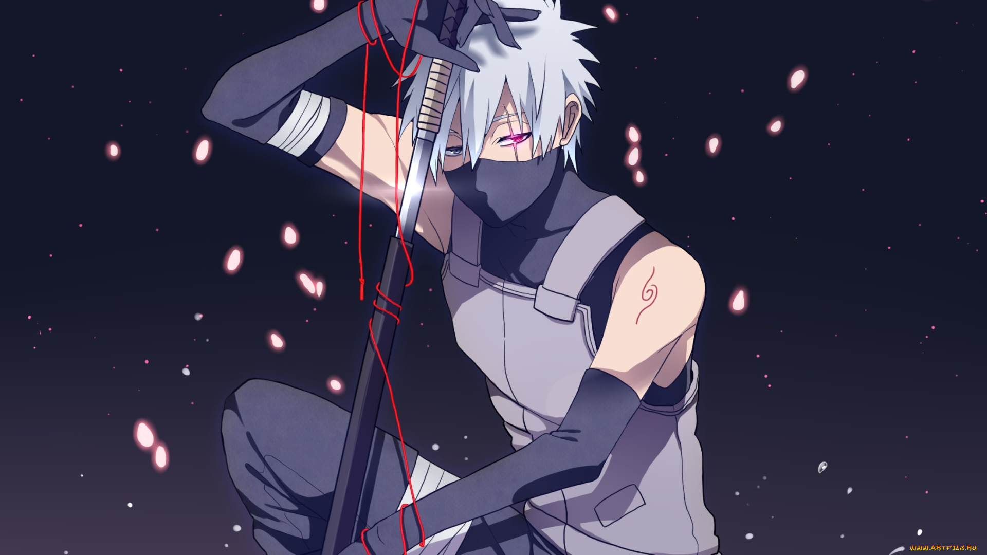 аниме, naruto, hatake, kakashi