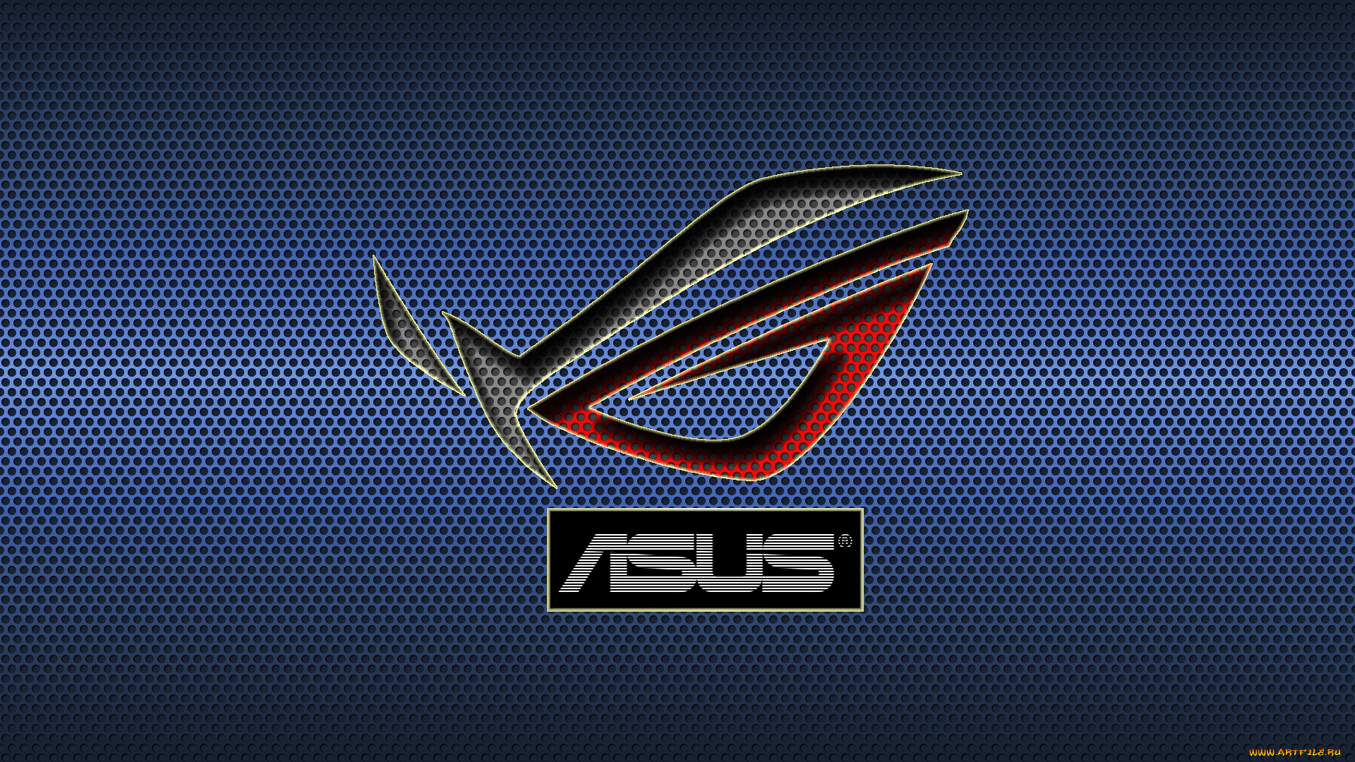 компьютеры, asus, фон, логотип