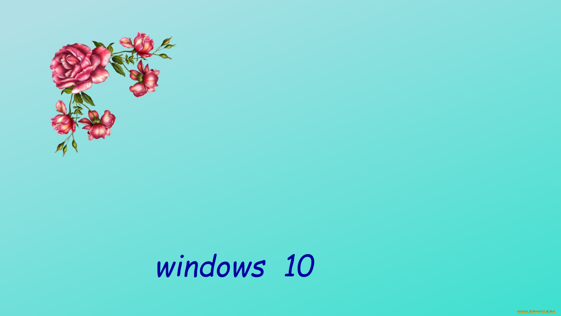 компьютеры, windows, , 10, фон, логотип