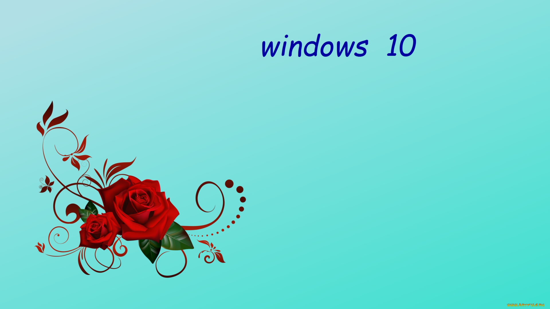 компьютеры, windows, , 10, логотип, фон