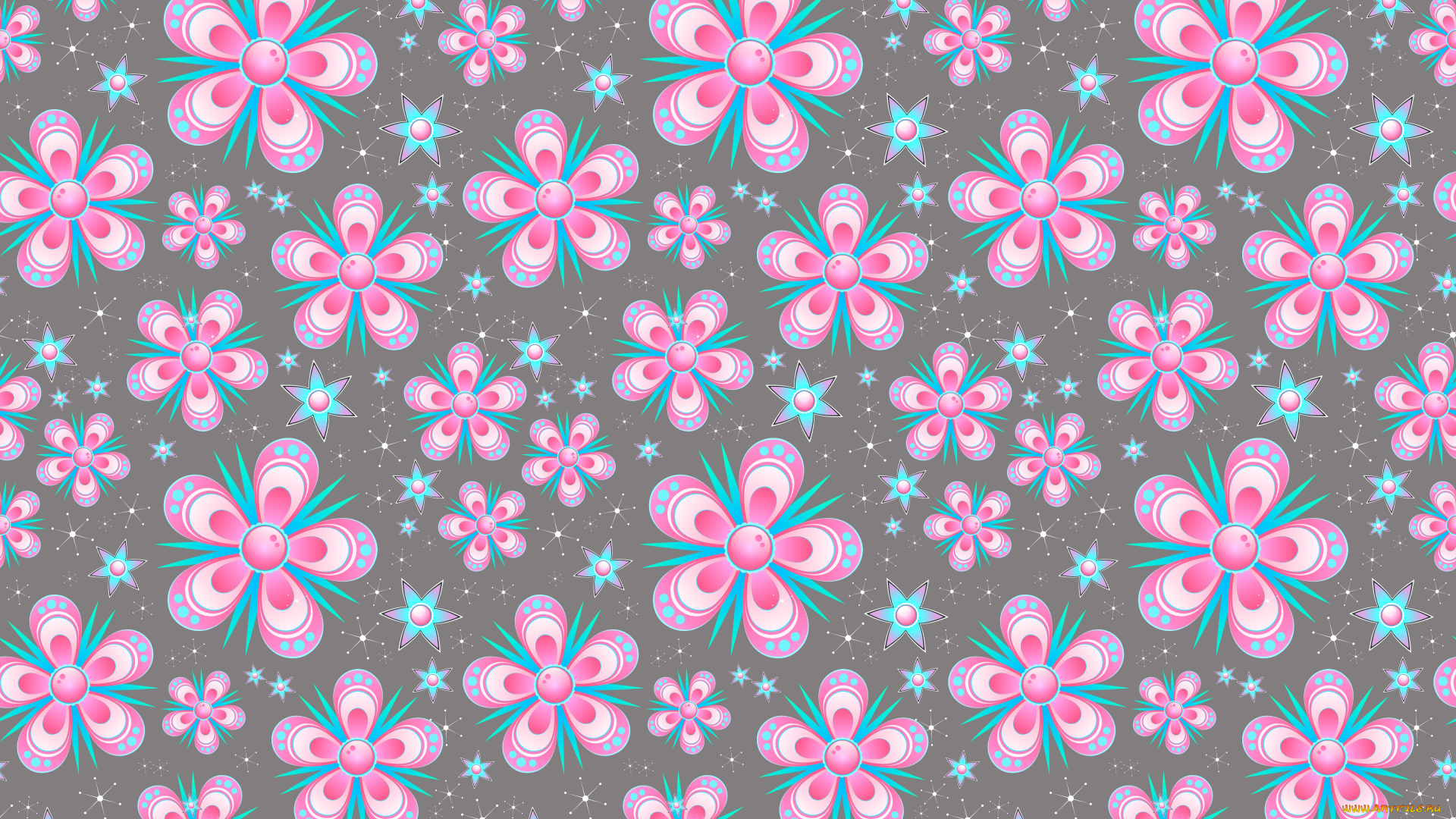 векторная, графика, цветы, , flowers, фон, цветы